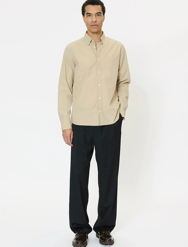 Matinique - MAChristaldo - formelle skjorter - plaza taupe - 2