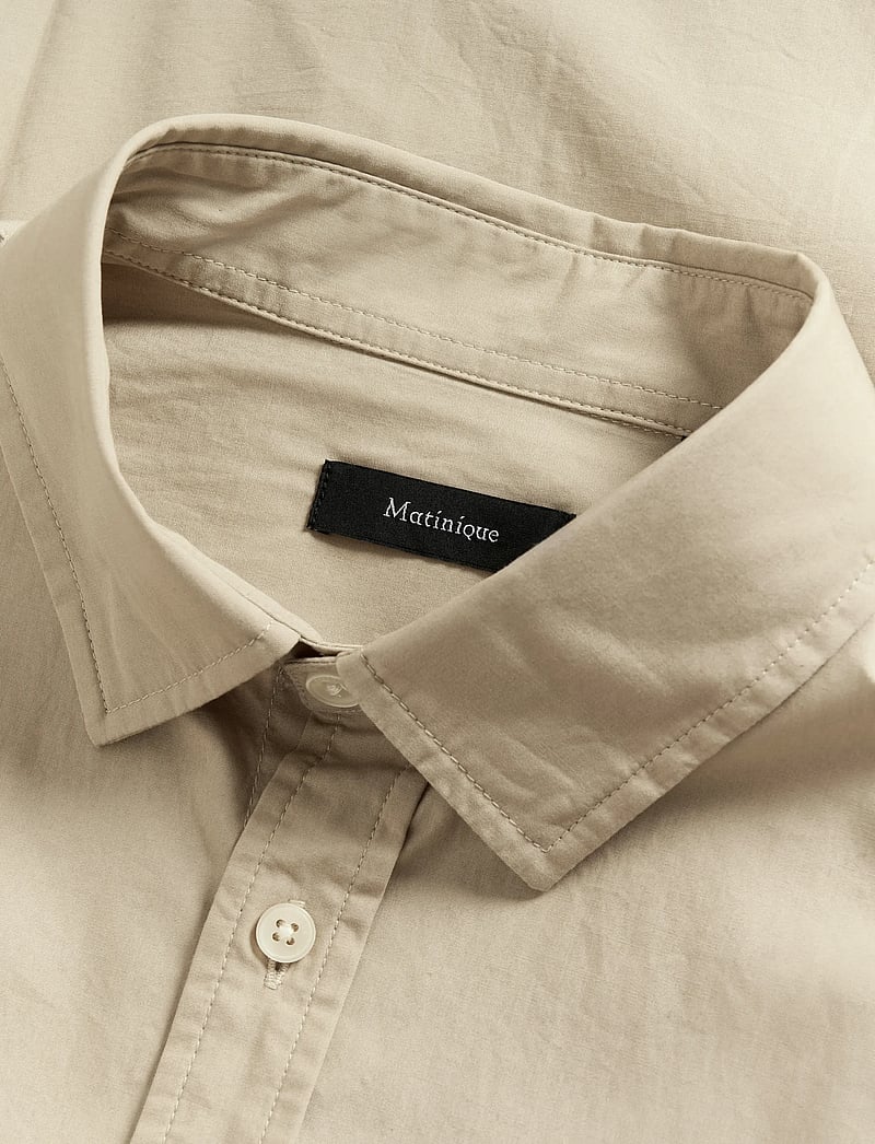 Matinique - MAChristaldo - formelle skjorter - plaza taupe - 5