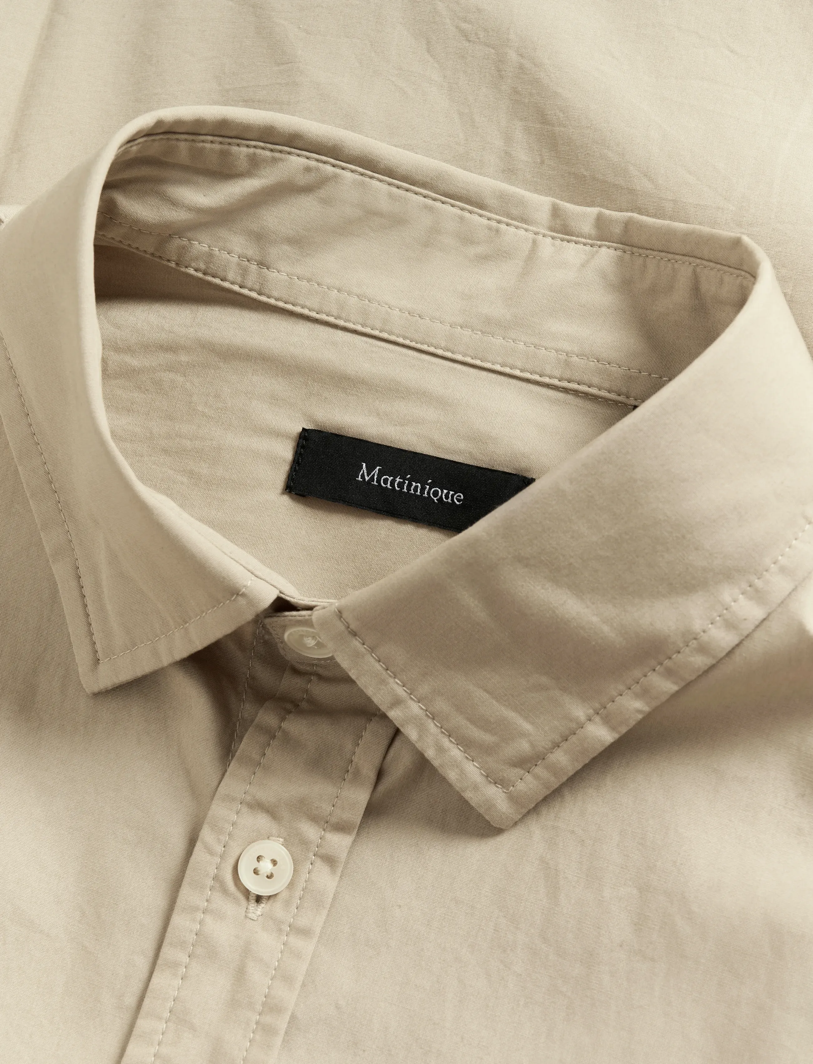 Matinique - MAChristaldo - formal shirts - plaza taupe - 5