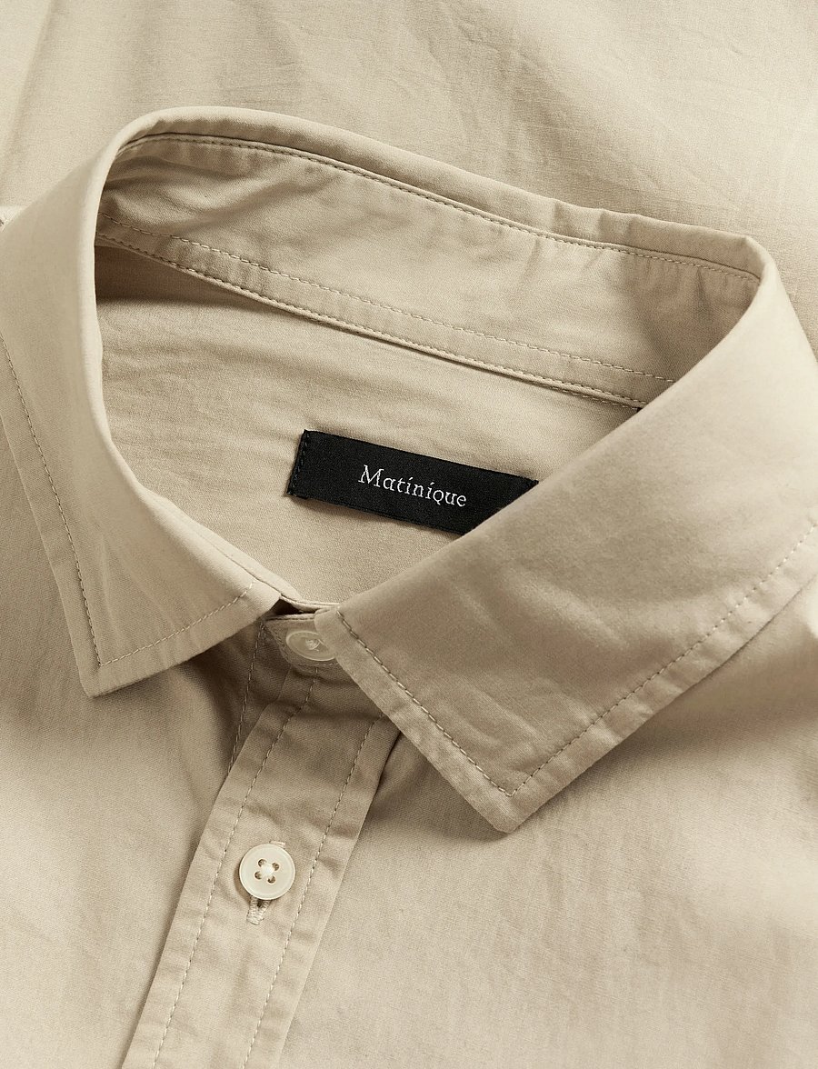 Matinique - MAChristaldo - formal shirts - plaza taupe - 5