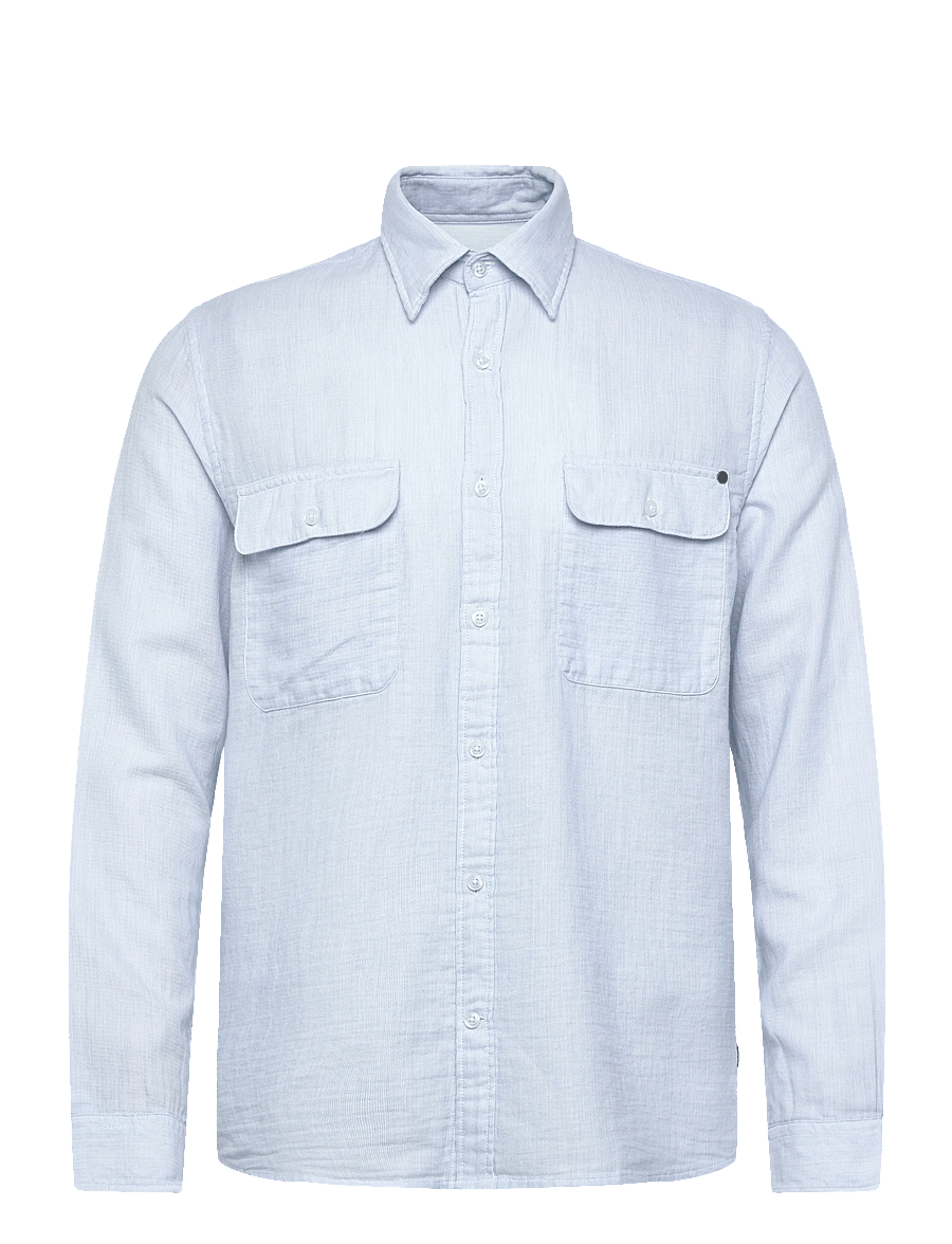 Matinique - MAchristaldo P Heritage - leinenhemden - chambray blue - 1
