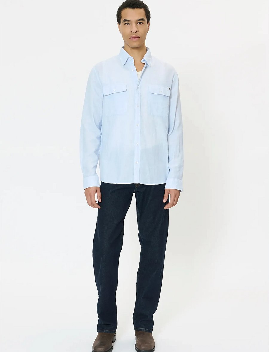 Matinique - MAchristaldo P Heritage - leinenhemden - chambray blue - 3