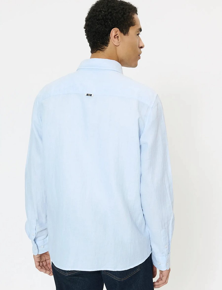 Matinique - MAchristaldo P Heritage - leinenhemden - chambray blue - 4
