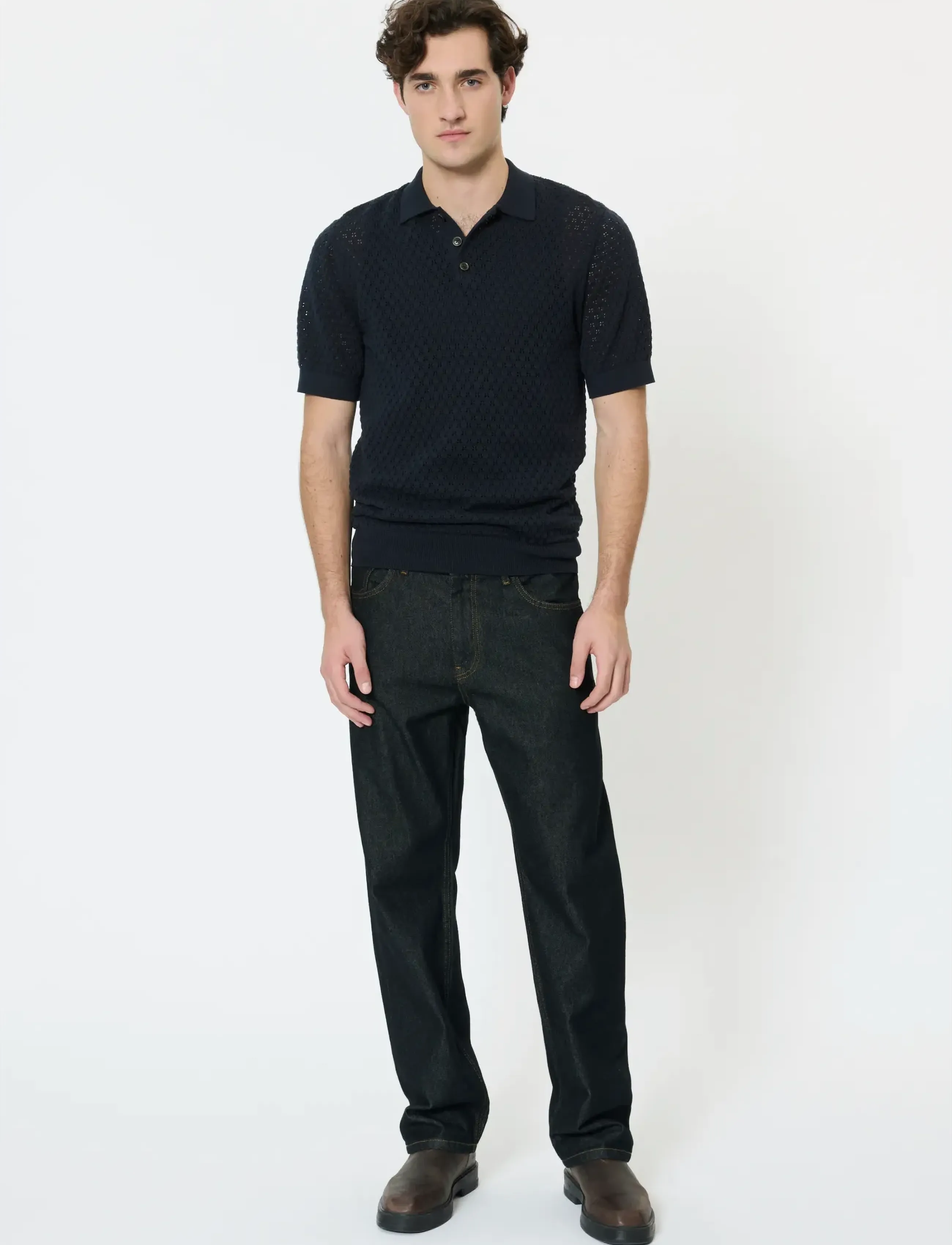 Matinique - MApolo BB Knit Heritage - gestrickte polohemden - dark navy - 2