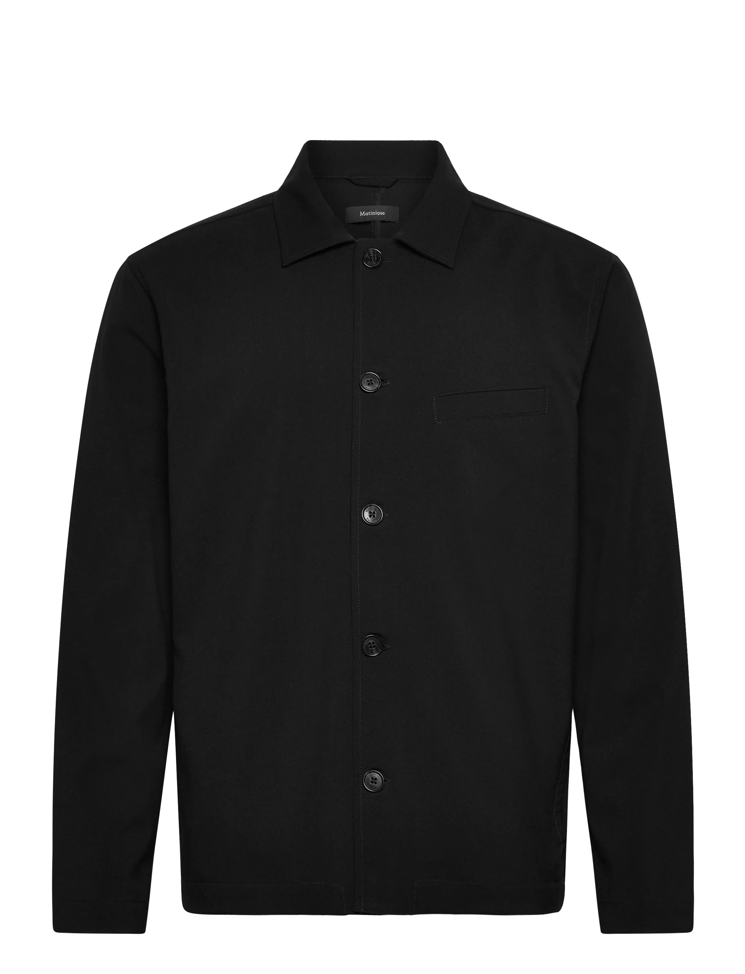 Matinique MAlanden V - Overshirts - BLACK / black