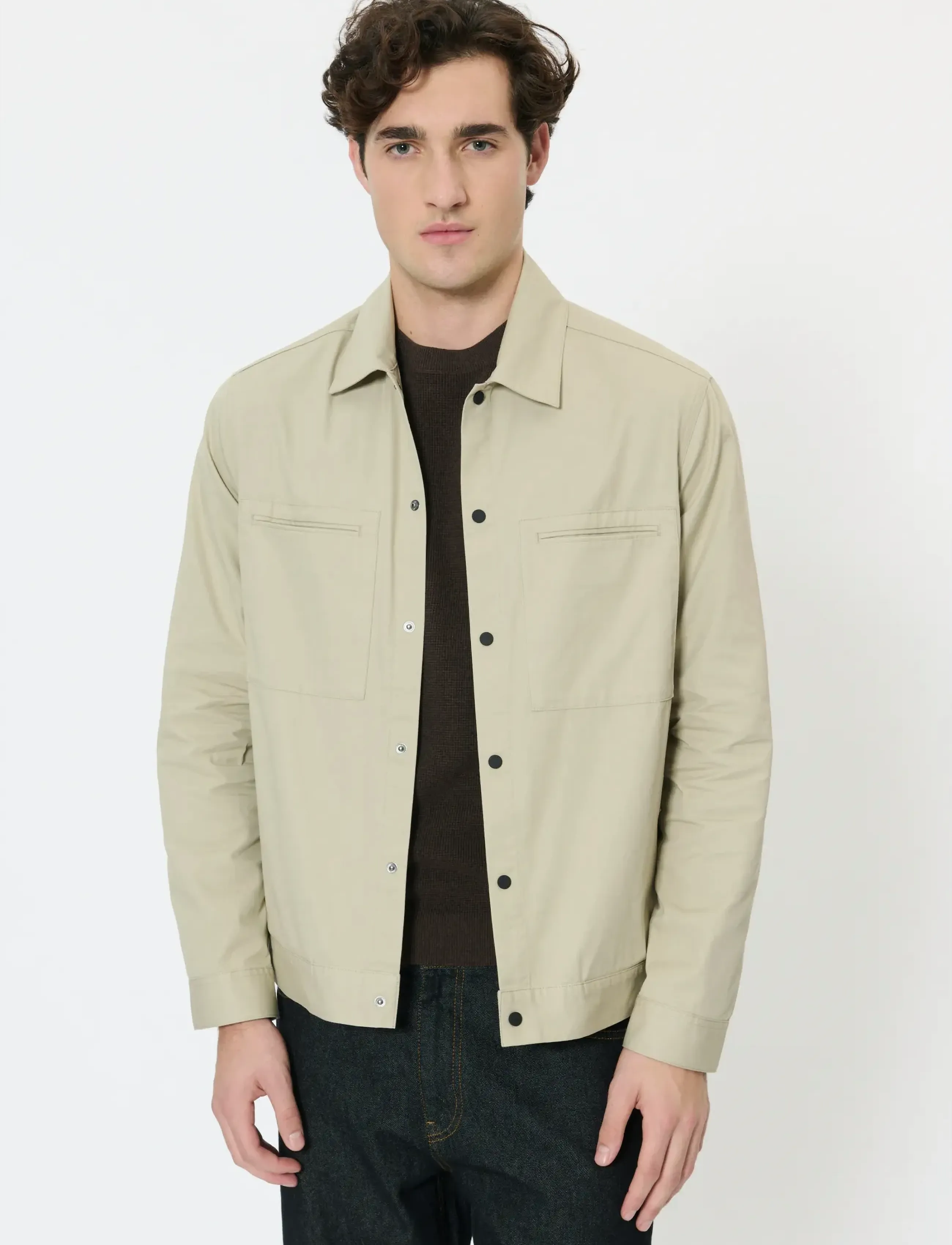 Matinique Masolomon, M, Beige, Jakker > Lette Jakker, Herre