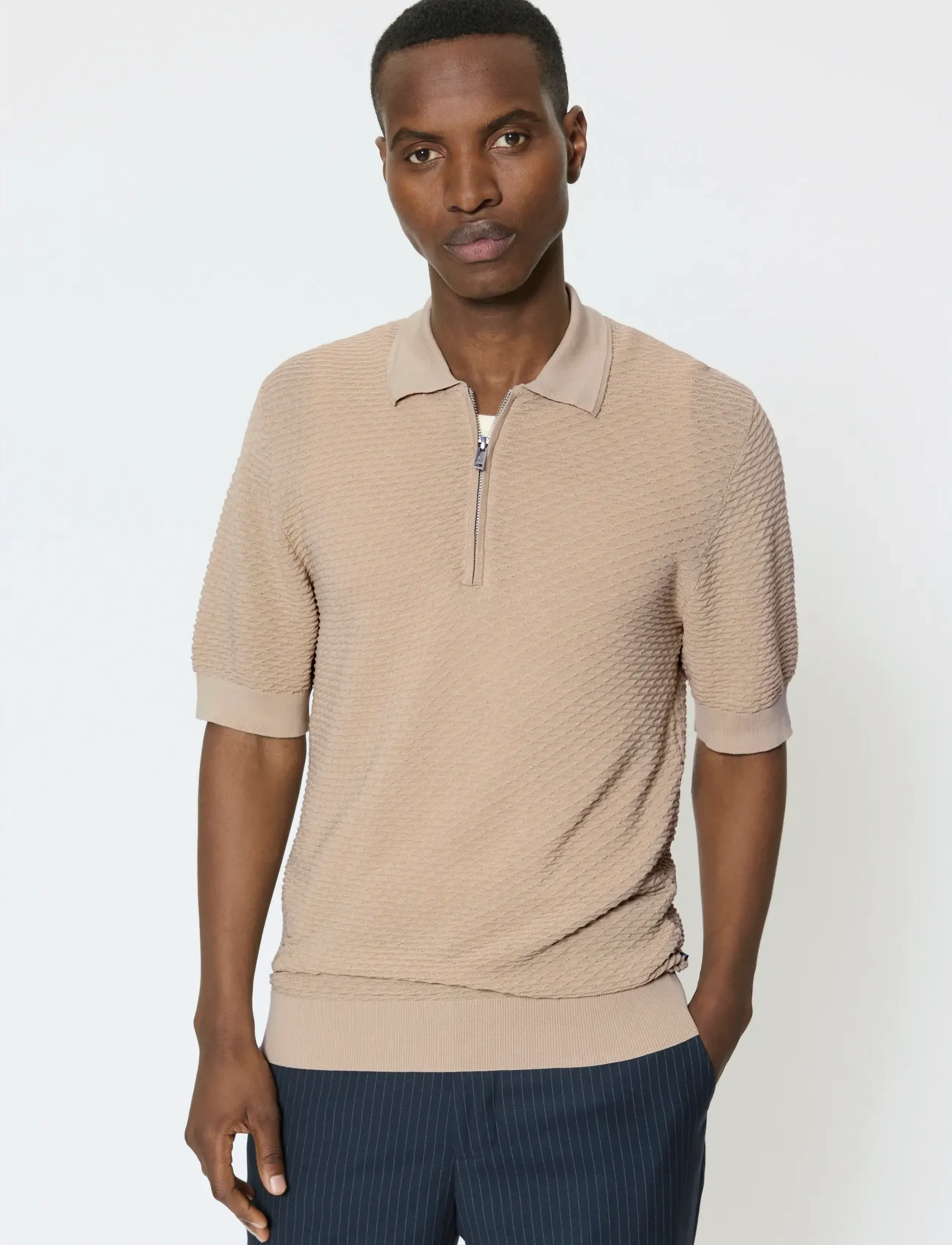 Matinique MApolo Knit - Matinique - FOG / beige