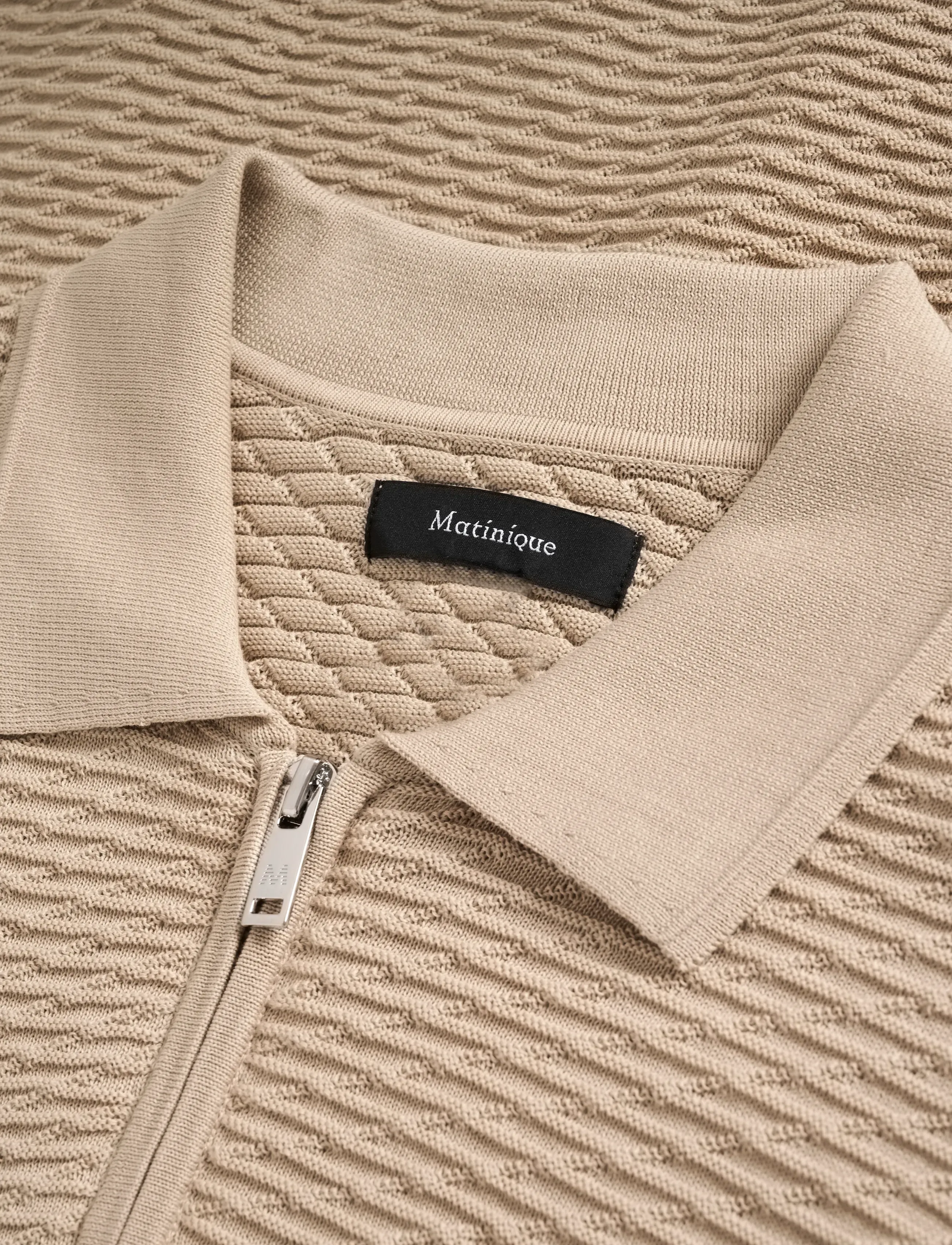 Matinique - MApolo Knit - kootud polosärgid - fog - 5