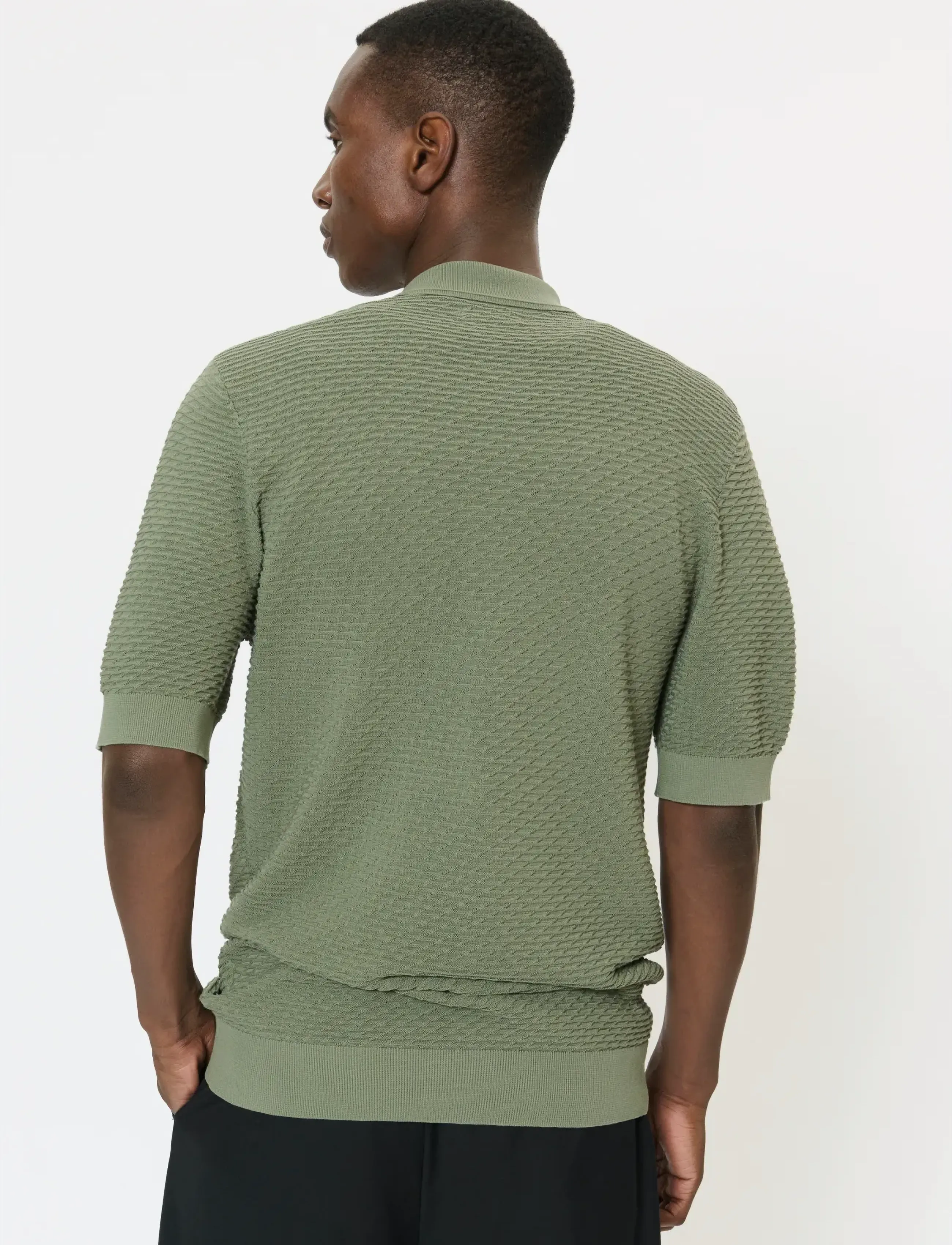 Matinique - MApolo Knit - knitted polos - sea spray - 3