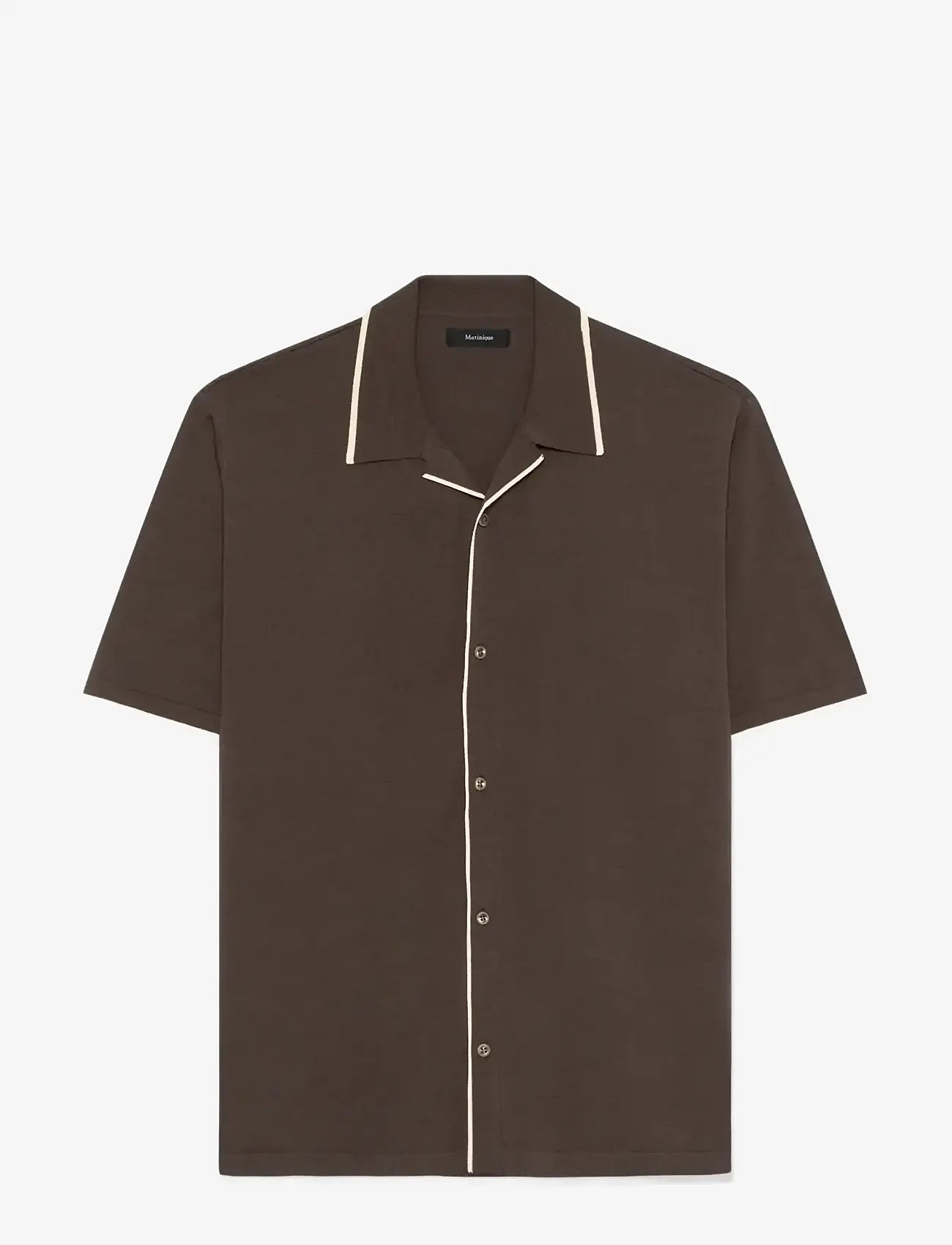 Matinique - MApolomin - kootud polosärgid - chocolate brown - 1