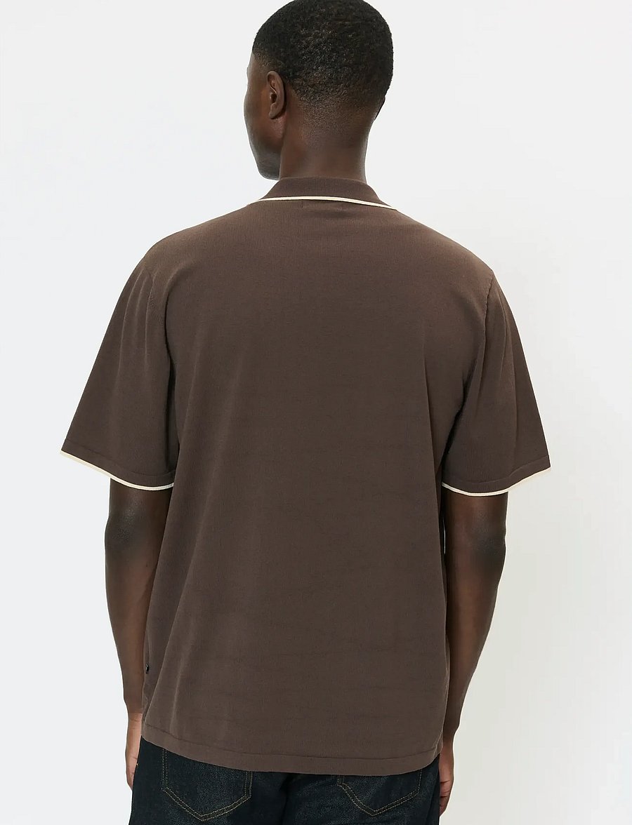 Matinique - MApolomin - kortærmede skjorter - chocolate brown - 3