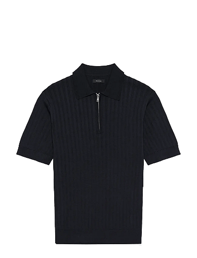 Matinique MApolo Knit - Poloskjorter i strik med korte ærmer - DARK NAVY / navy