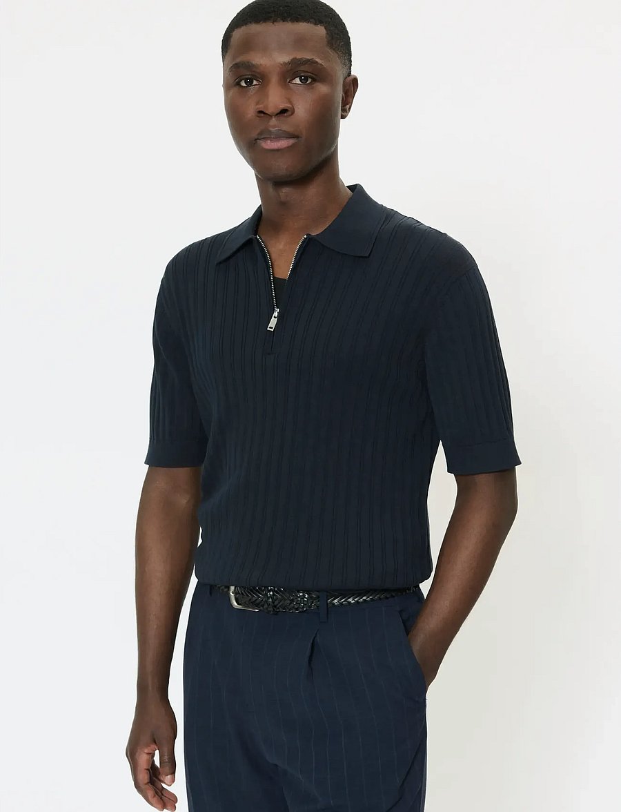 Matinique - MApolo Knit - polostrik - dark navy - 0