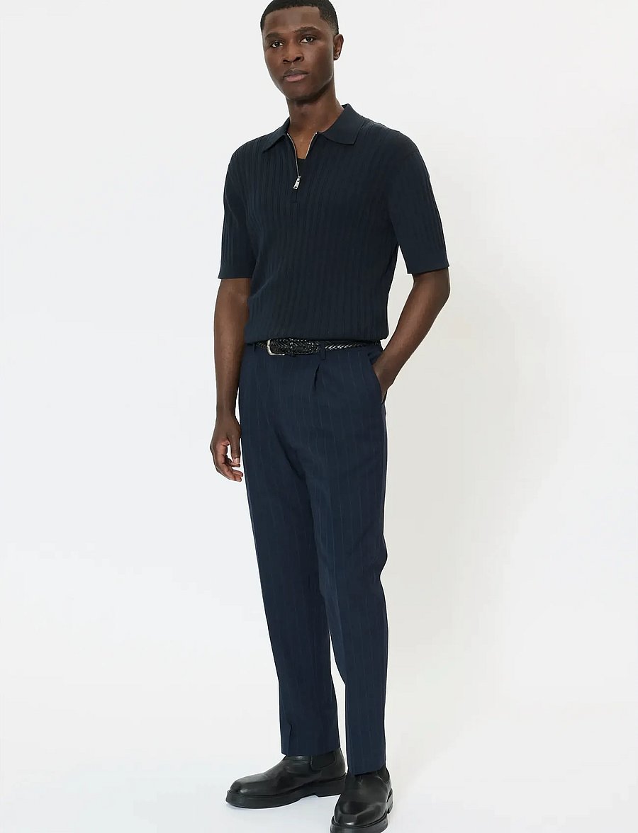 Matinique - MApolo Knit - polostrik - dark navy - 2