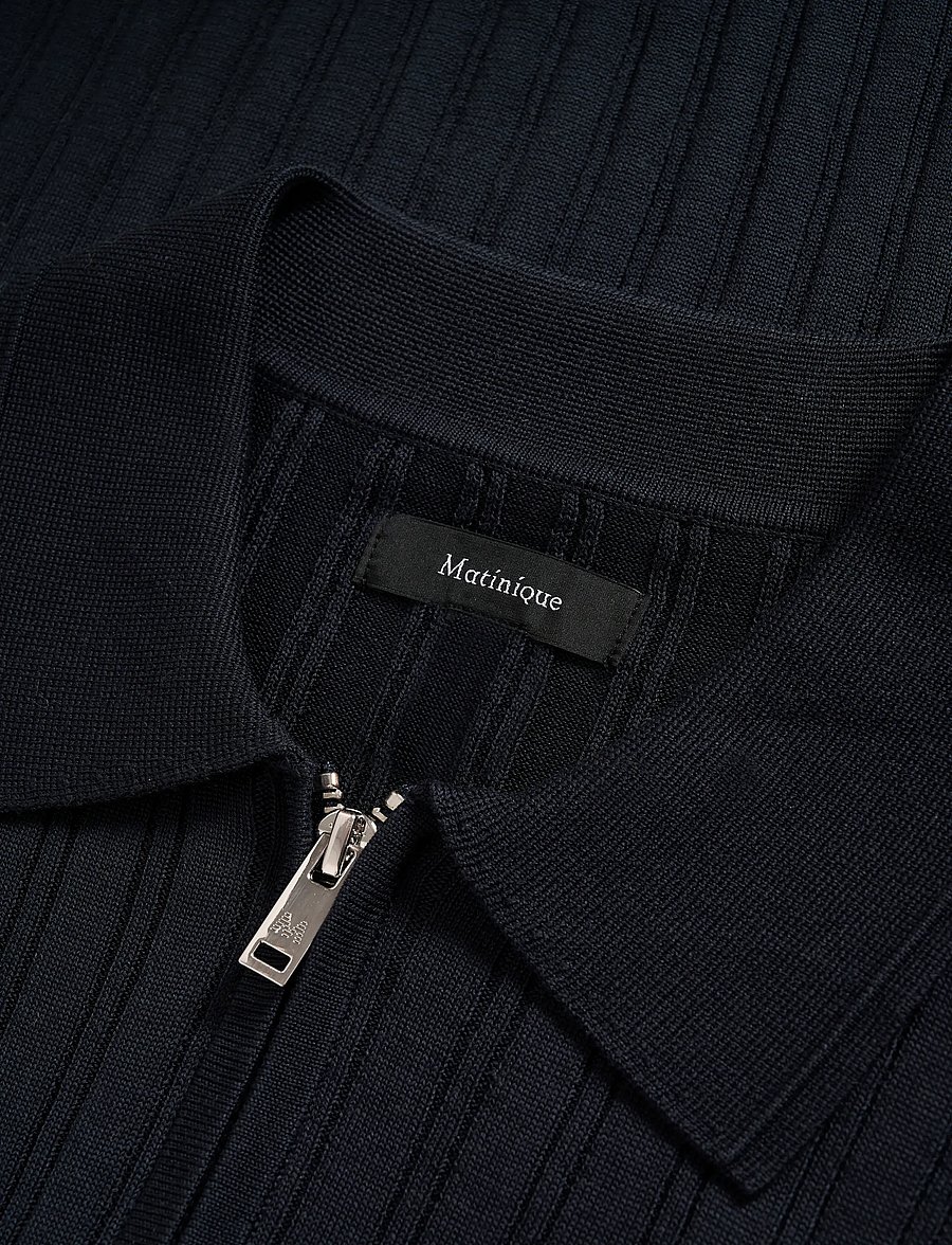 Matinique - MApolo Knit - polostrik - dark navy - 5