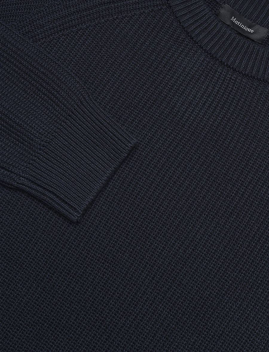Matinique - MAhellson - Ümara kaelusega - dark navy - 2