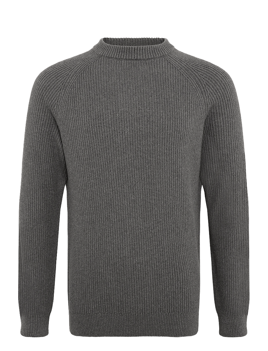 Matinique - MAhellson - round necks - medium grey melange - 1