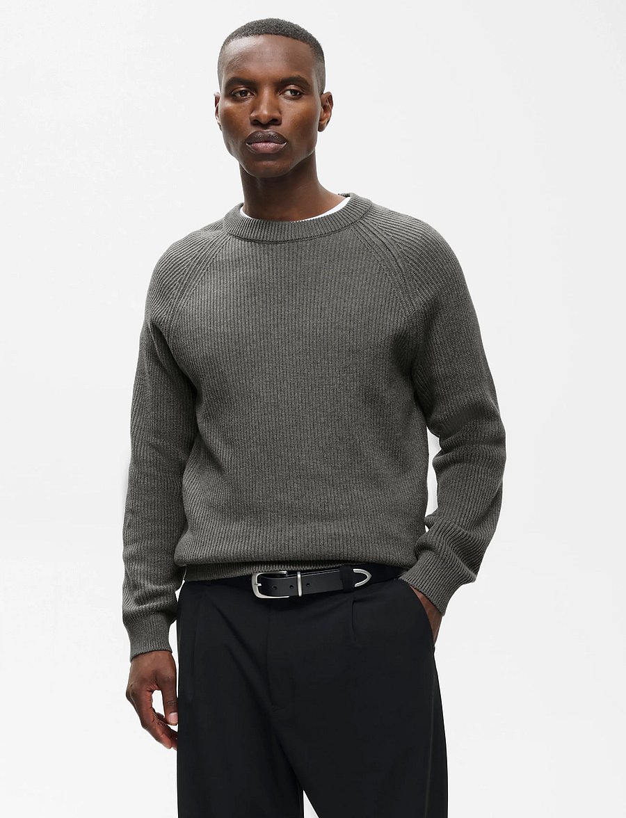 Matinique - MAhellson - rundhals - medium grey melange - 0
