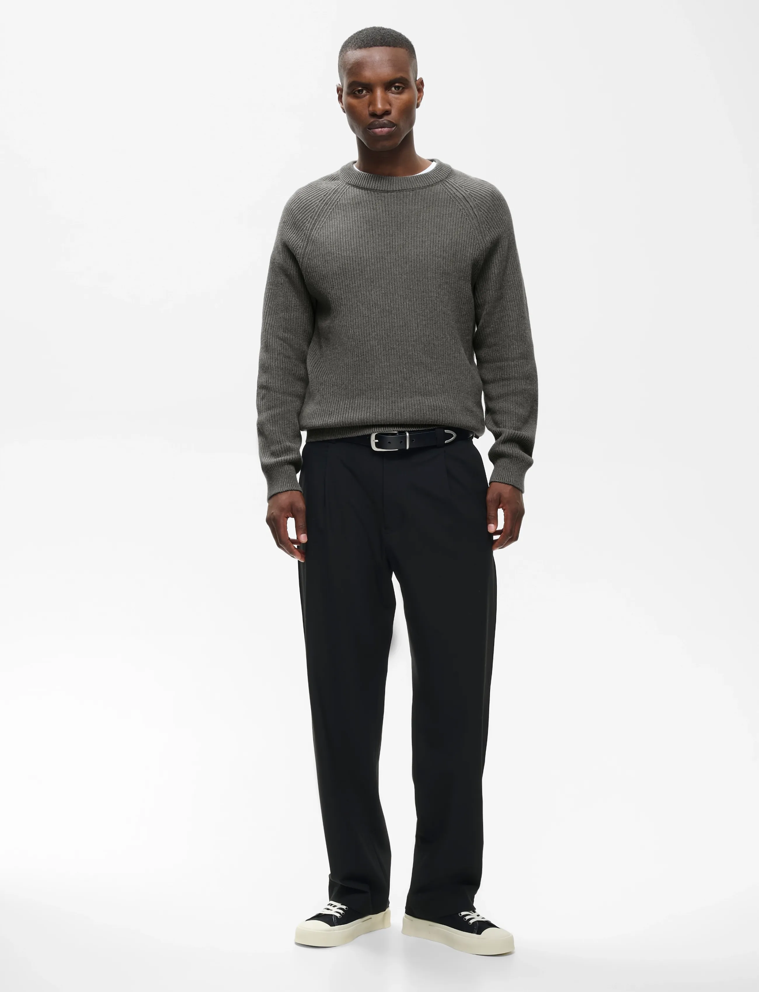 Matinique - MAhellson - rundhals - medium grey melange - 3