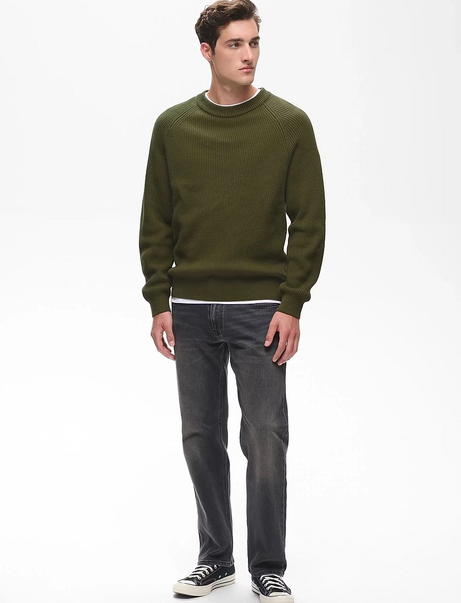 Matinique - MAhellson - rundhals - olive night - 0