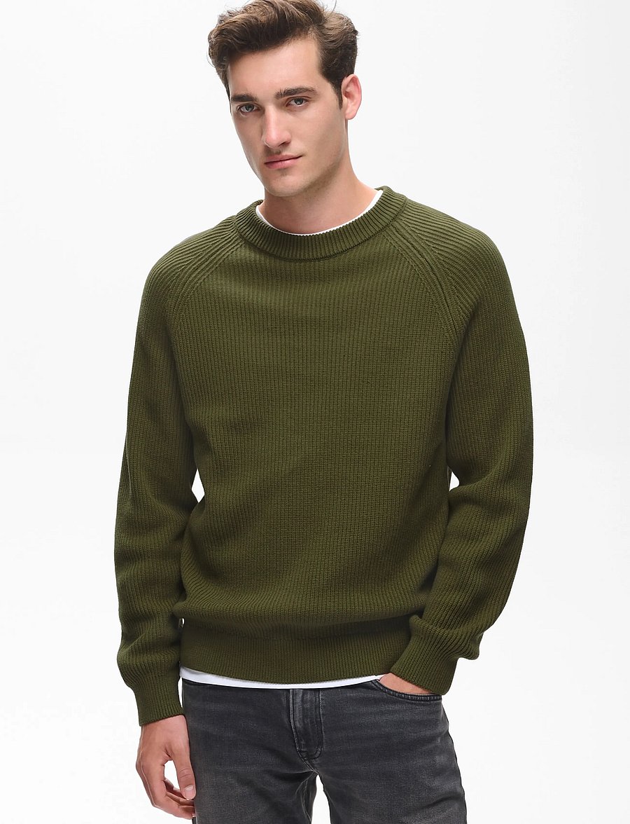 Matinique - MAhellson - rundhals - olive night - 0