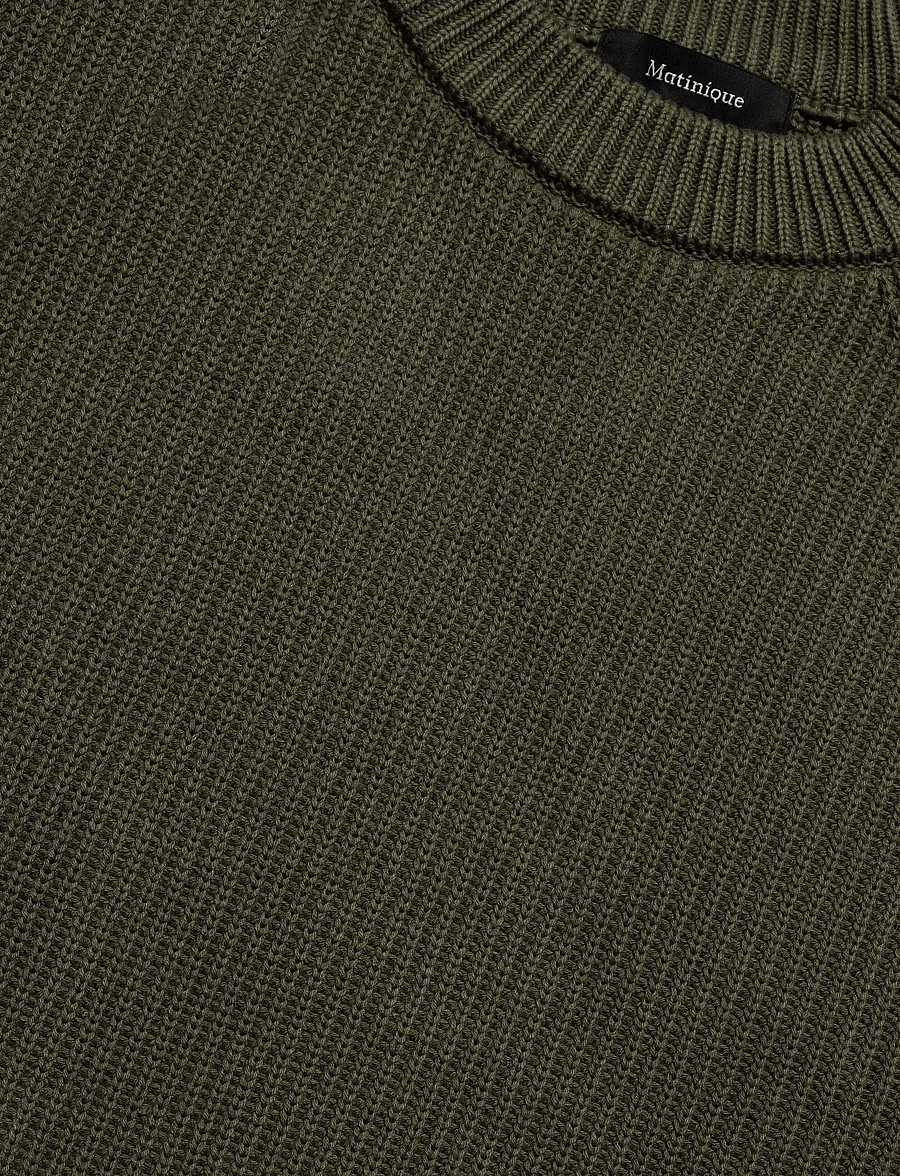Matinique - MAhellson - rundhals - olive night - 3