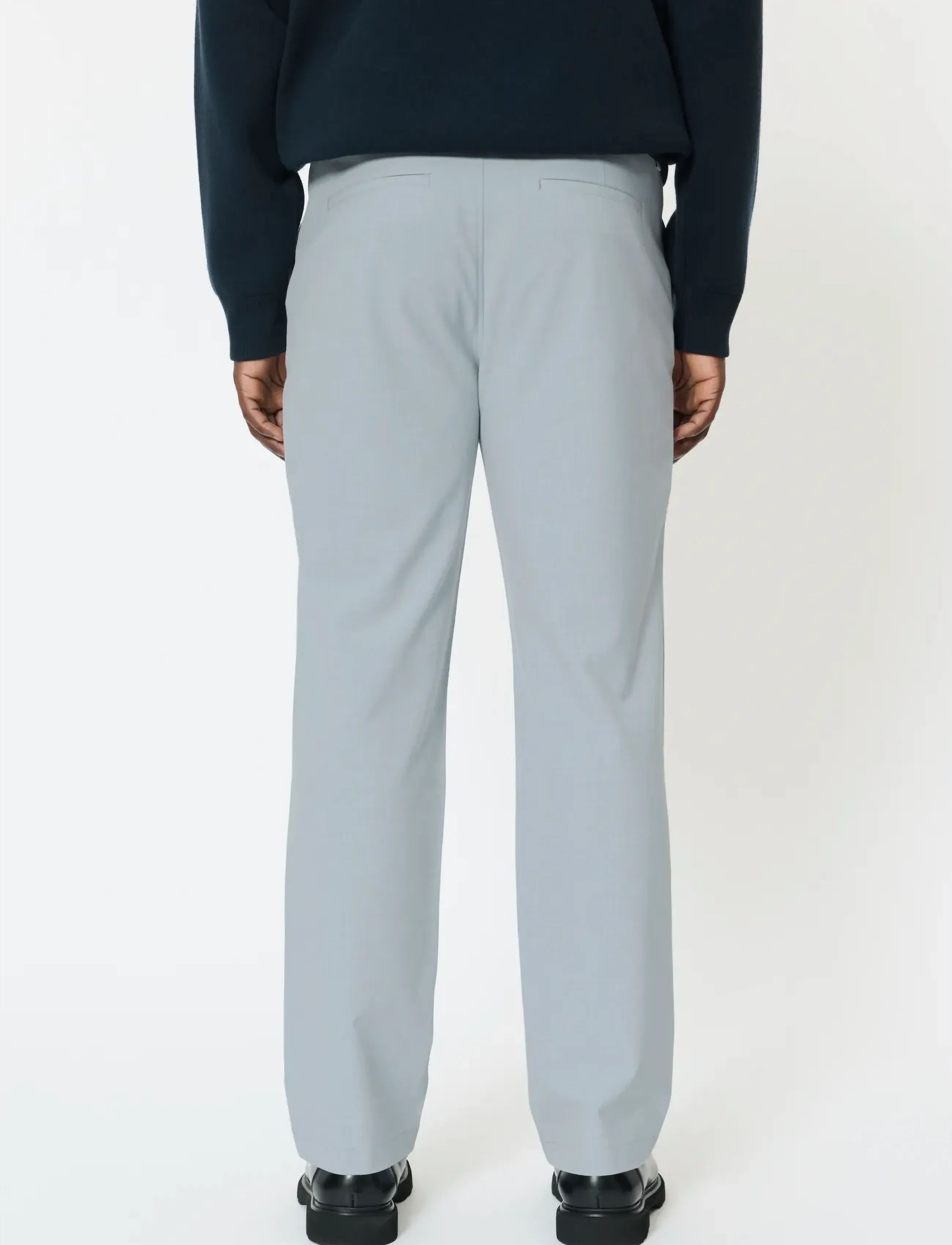 Matinique - MAwesley Casual - casual bukser - pearl blue melange - 3