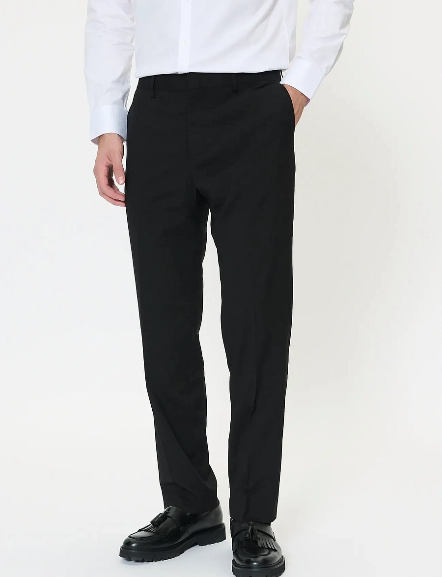 Matinique - MAwesley Pant - Ülikonnapüksid - black - 0