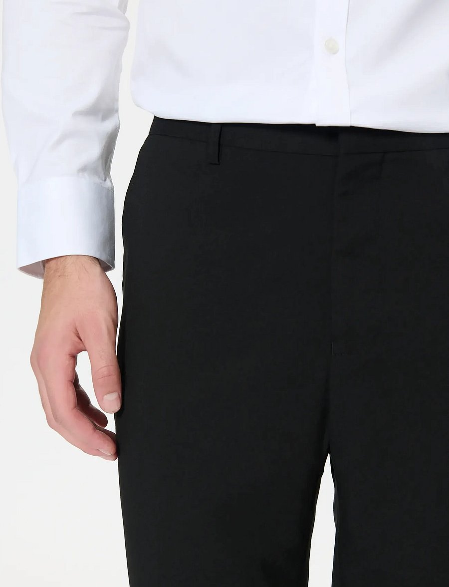 Matinique - MAwesley Pant - Ülikonnapüksid - black - 5