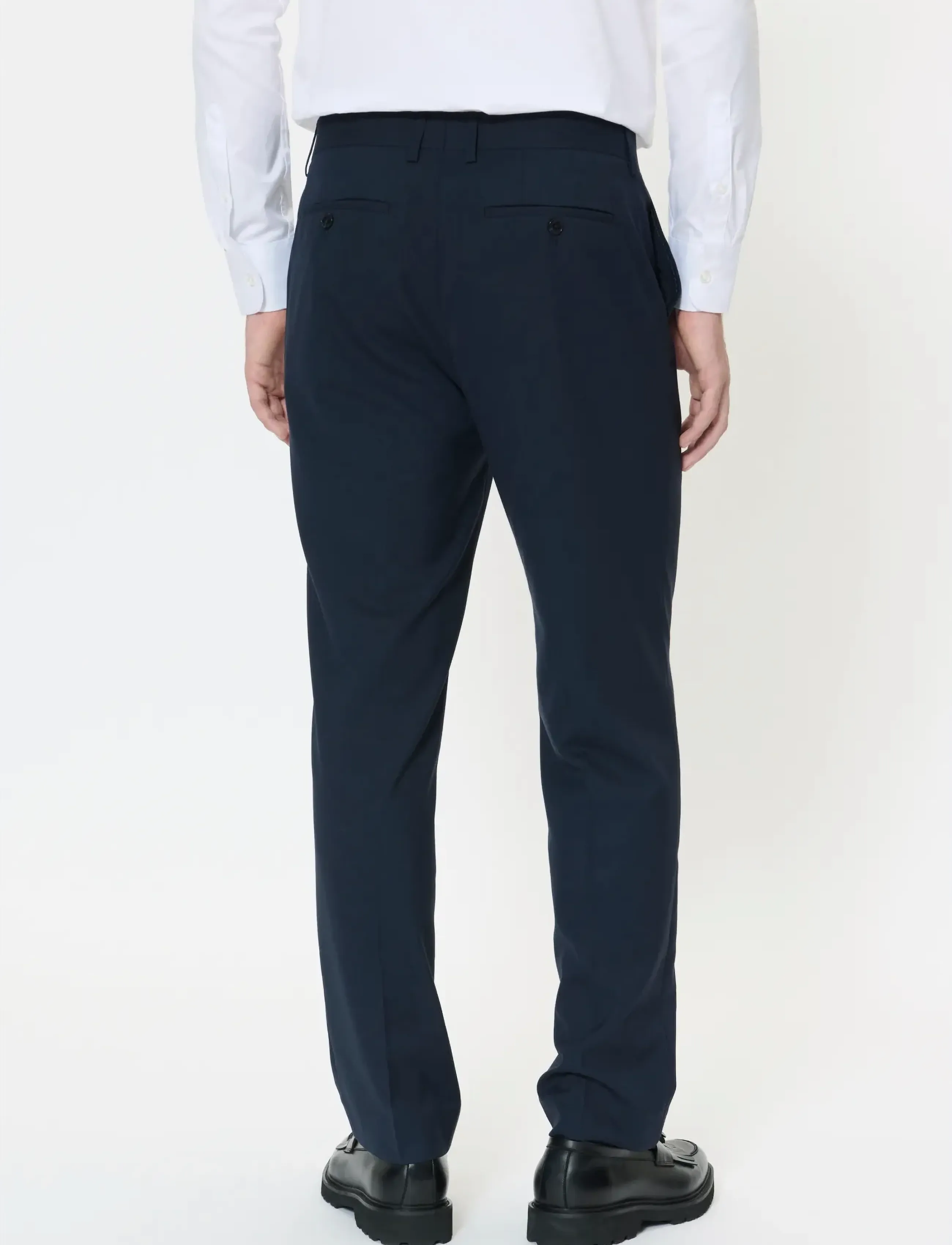 Matinique - MAwesley Pant - jakkesætsbukser - dark navy - 4