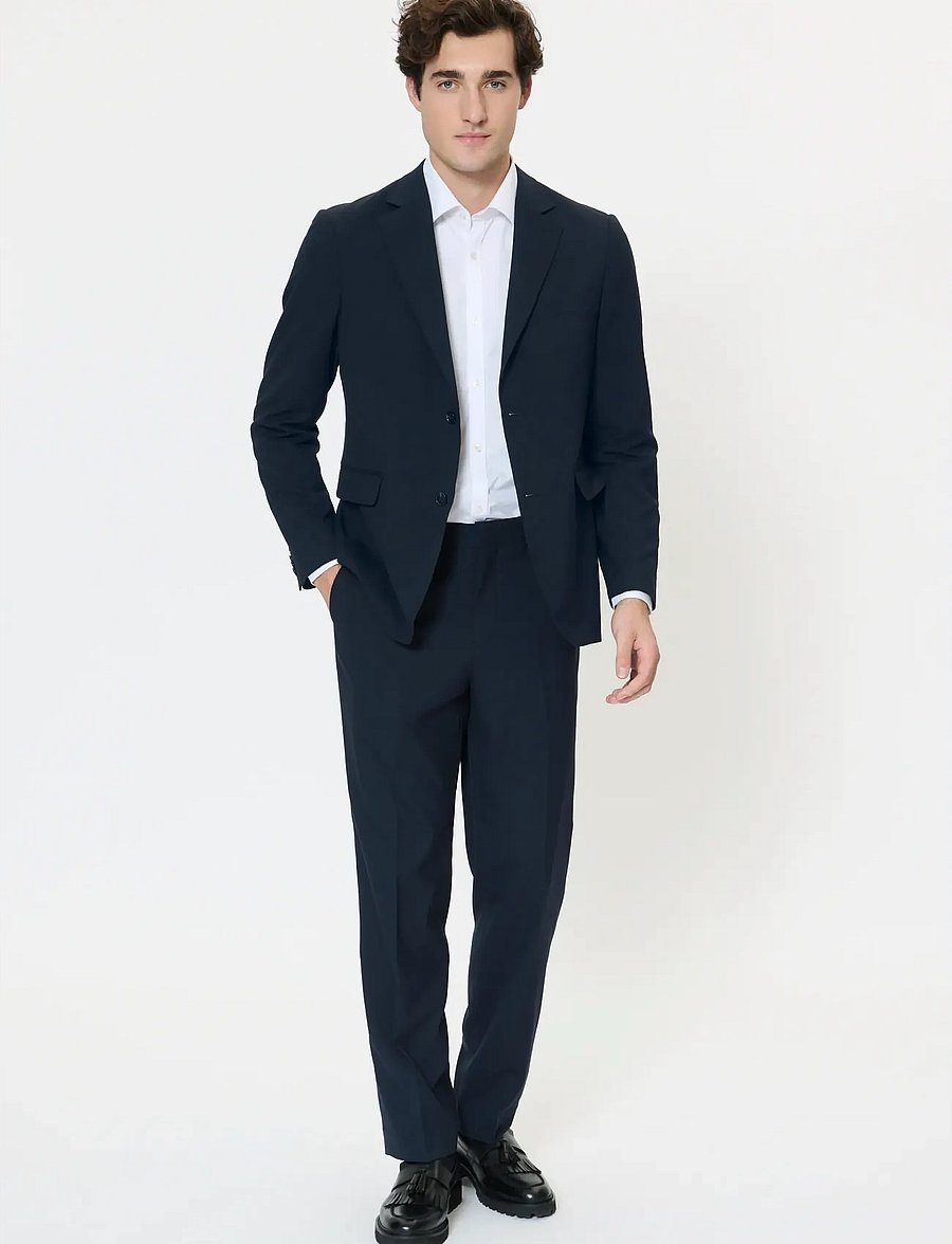 Matinique - MAcharles - enkelknäppta kavajer - dark navy - 3