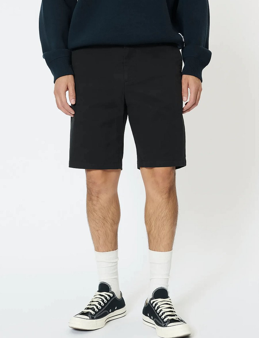 Matinique - MAlevo Chino Short - chinos shorts - black - 0