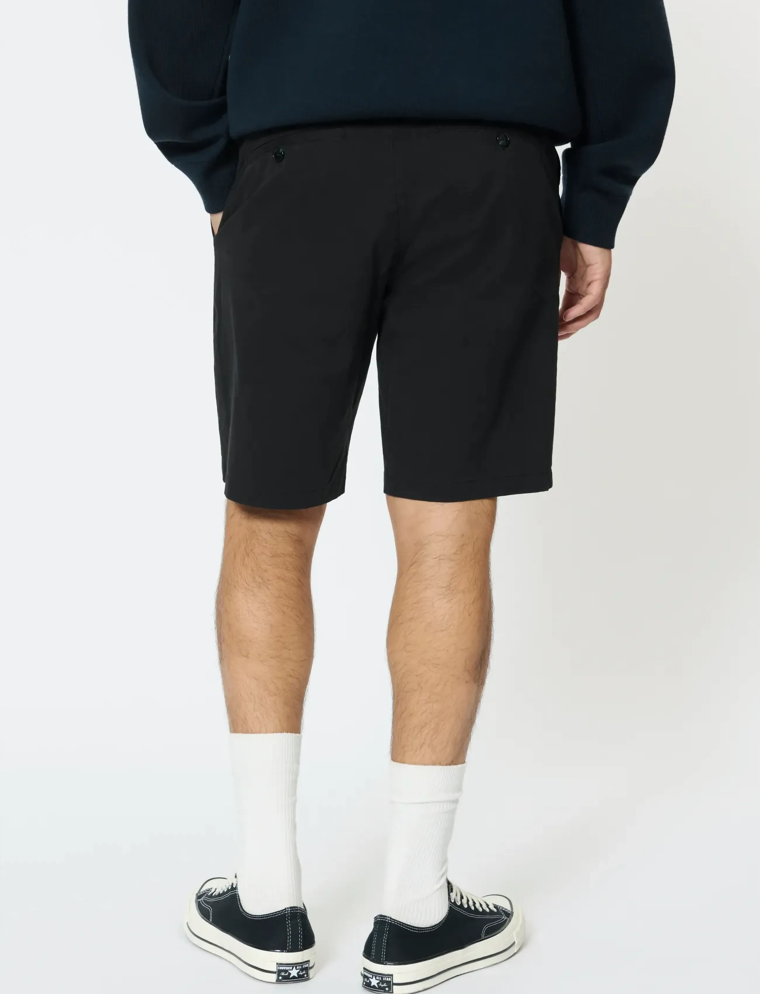 Matinique - MAlevo Chino Short - chinos shorts - black - 4