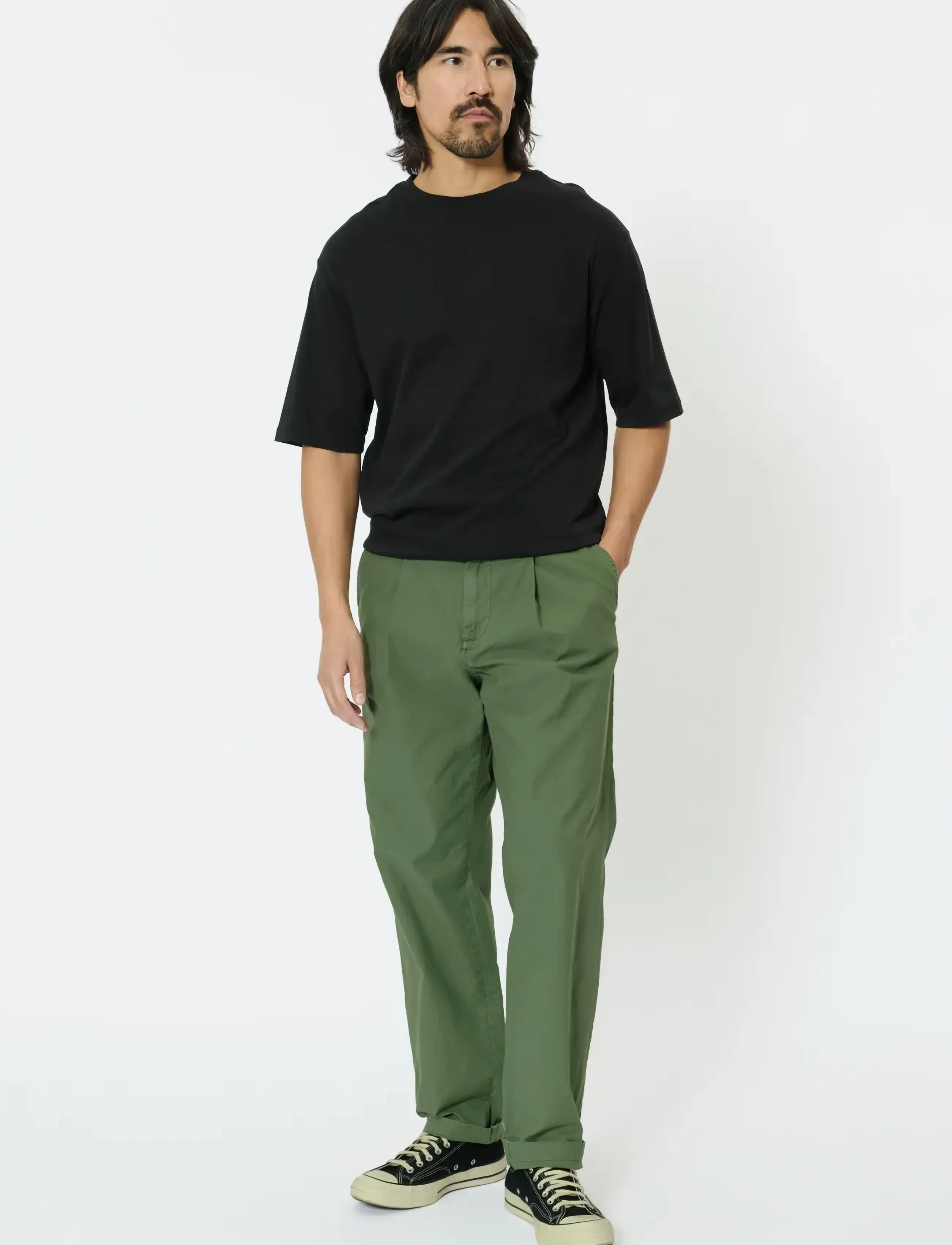 Matinique - MAhart Pant Heritage - casual trousers - sea spray - 2