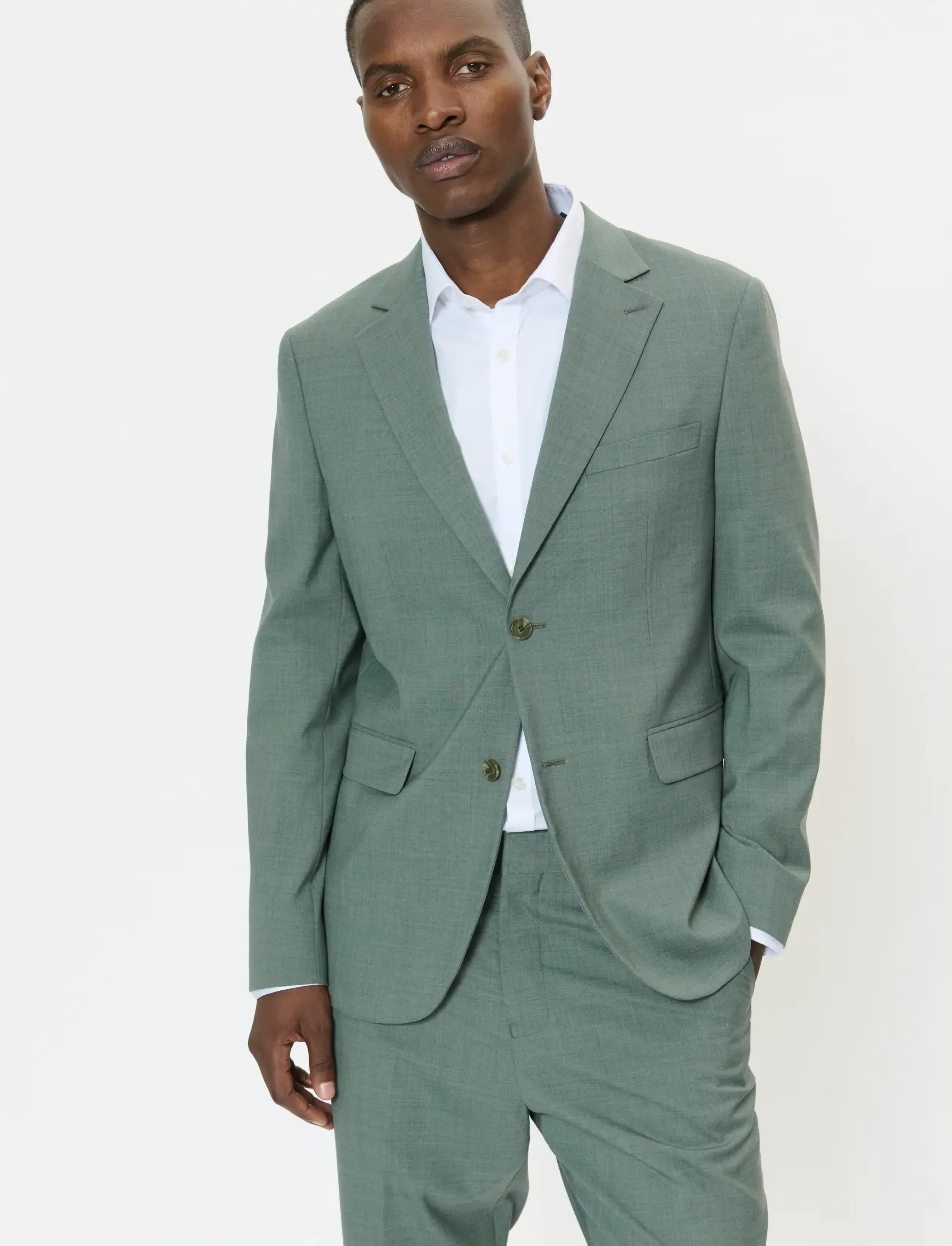 Matinique Macharles, 46, Khaki green, Blazere > Enkeltradede Blazere, Herre