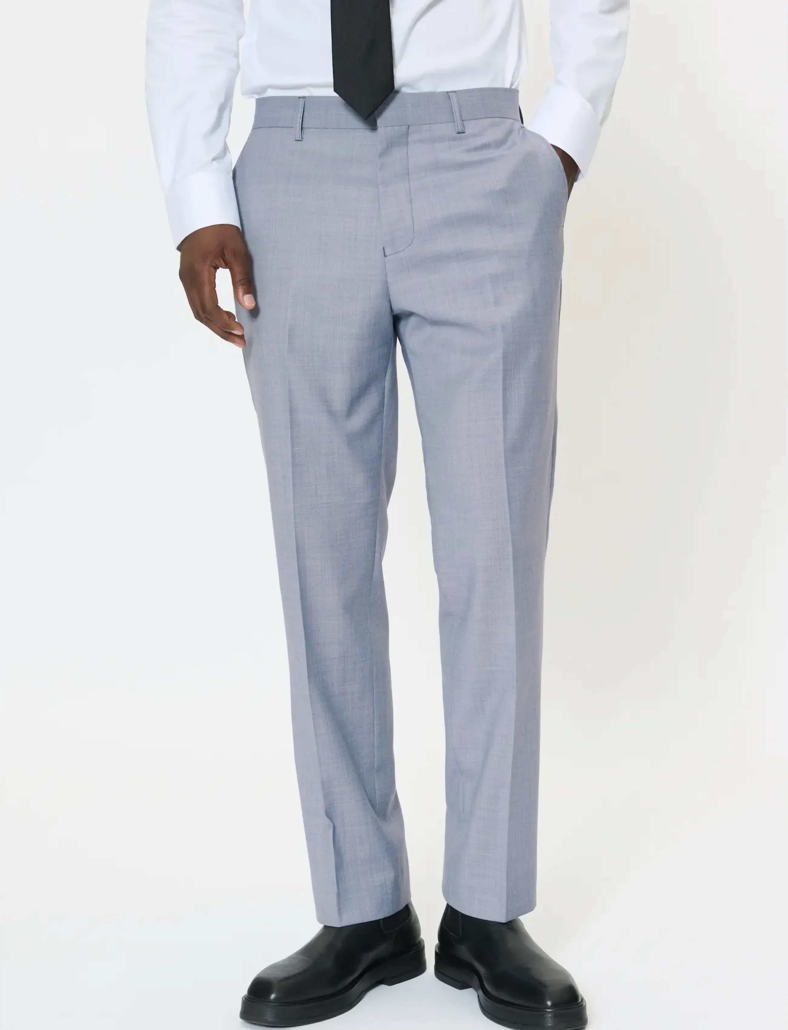 Matinique - MAwesley Pant - suit trousers - blue horizon - 0