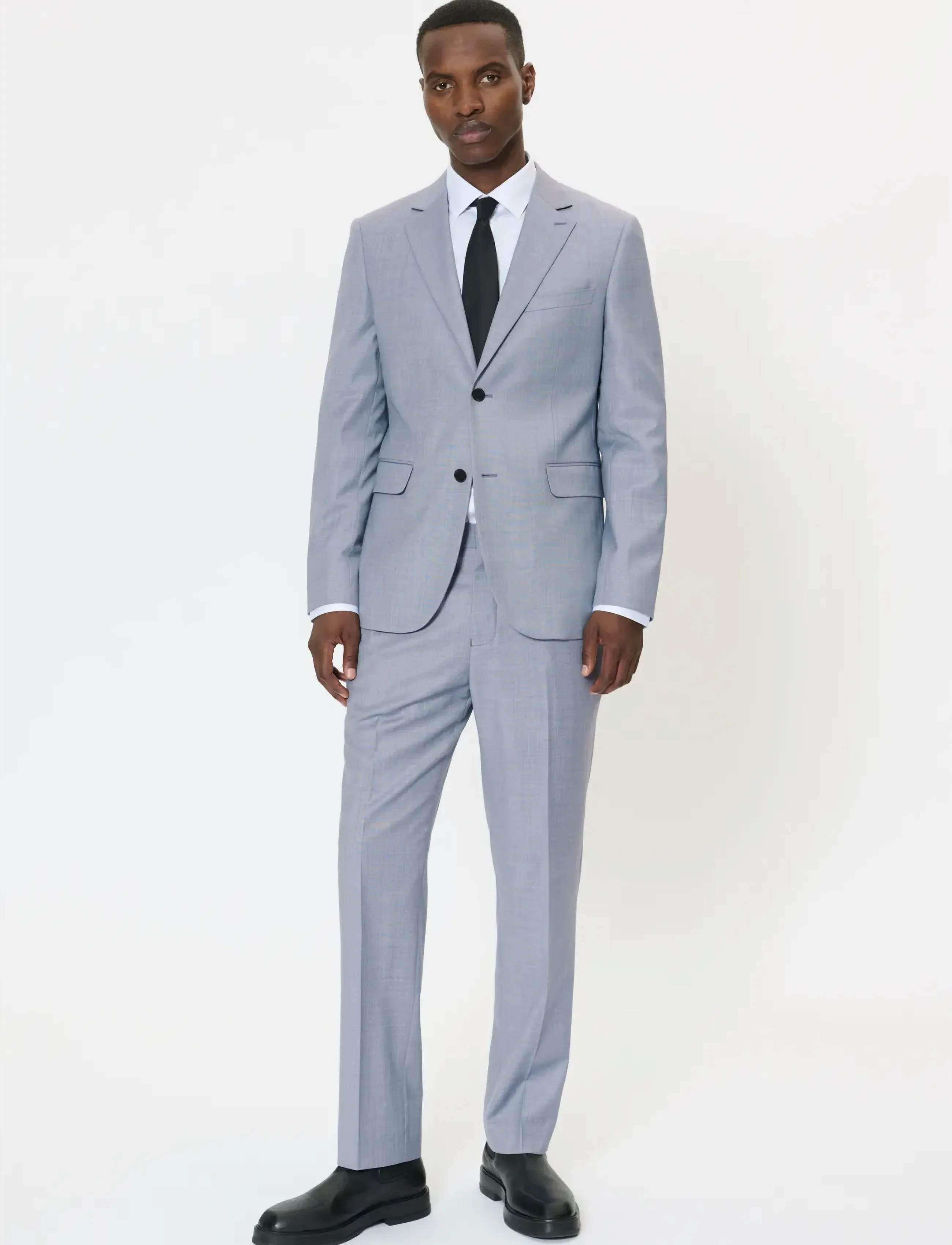 Matinique - MAwesley Pant - suit trousers - blue horizon - 2
