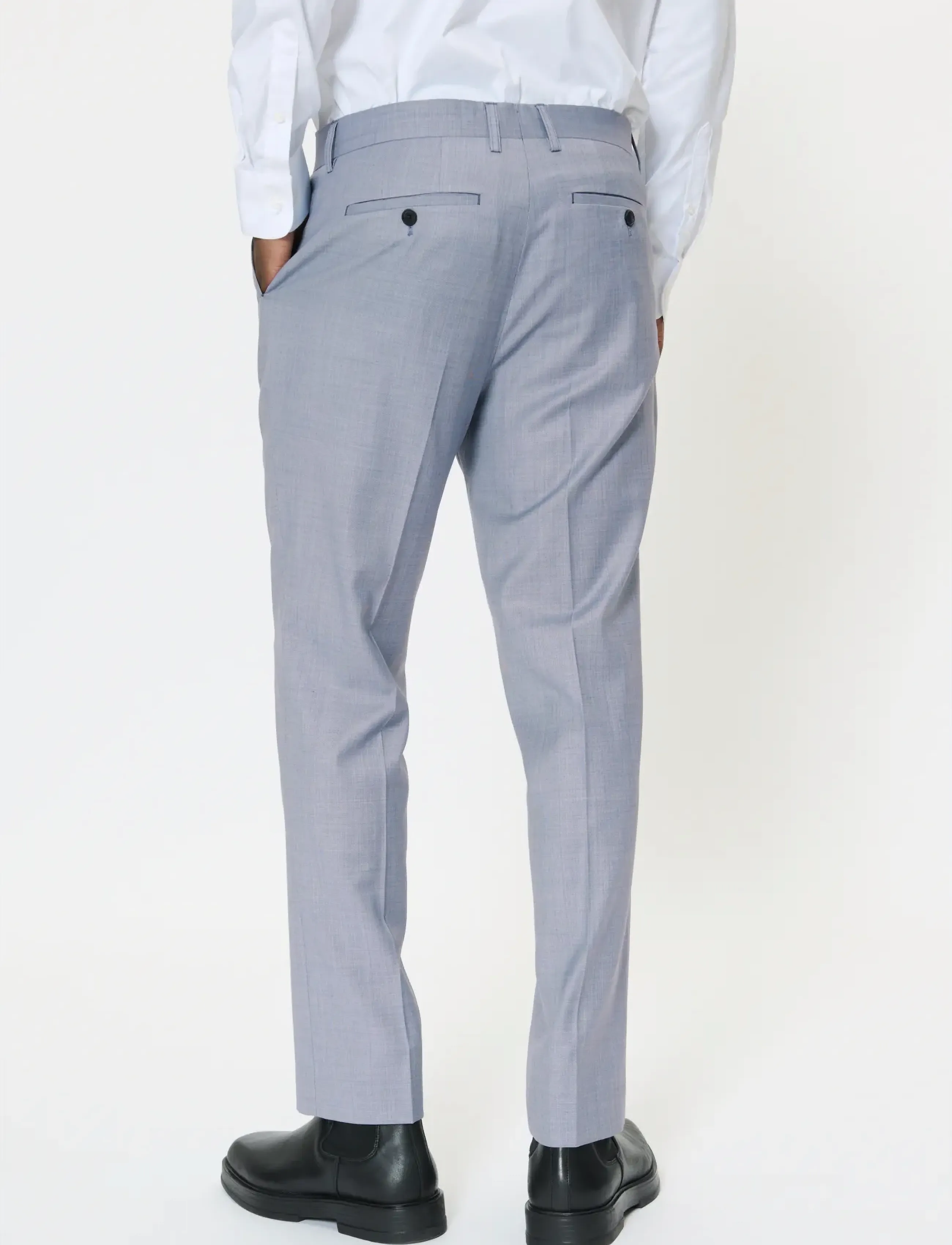 Matinique - MAwesley Pant - suit trousers - blue horizon - 3