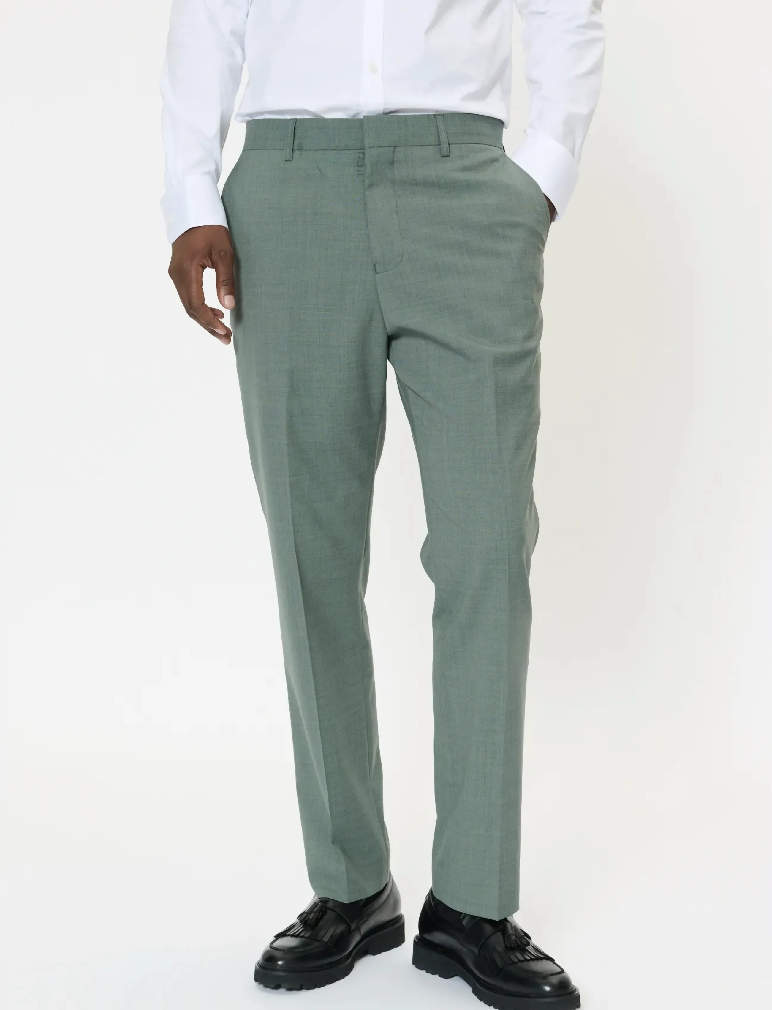 Matinique MAwesley Pant - Habitbukser - SEA SPRAY / green