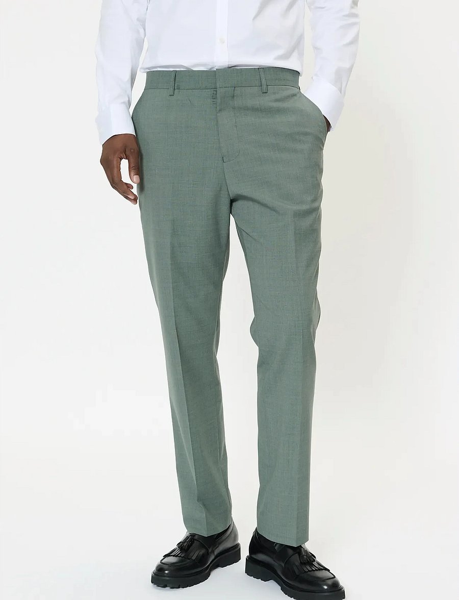 Matinique - MAwesley Pant - kostymbyxor - sea spray - 0