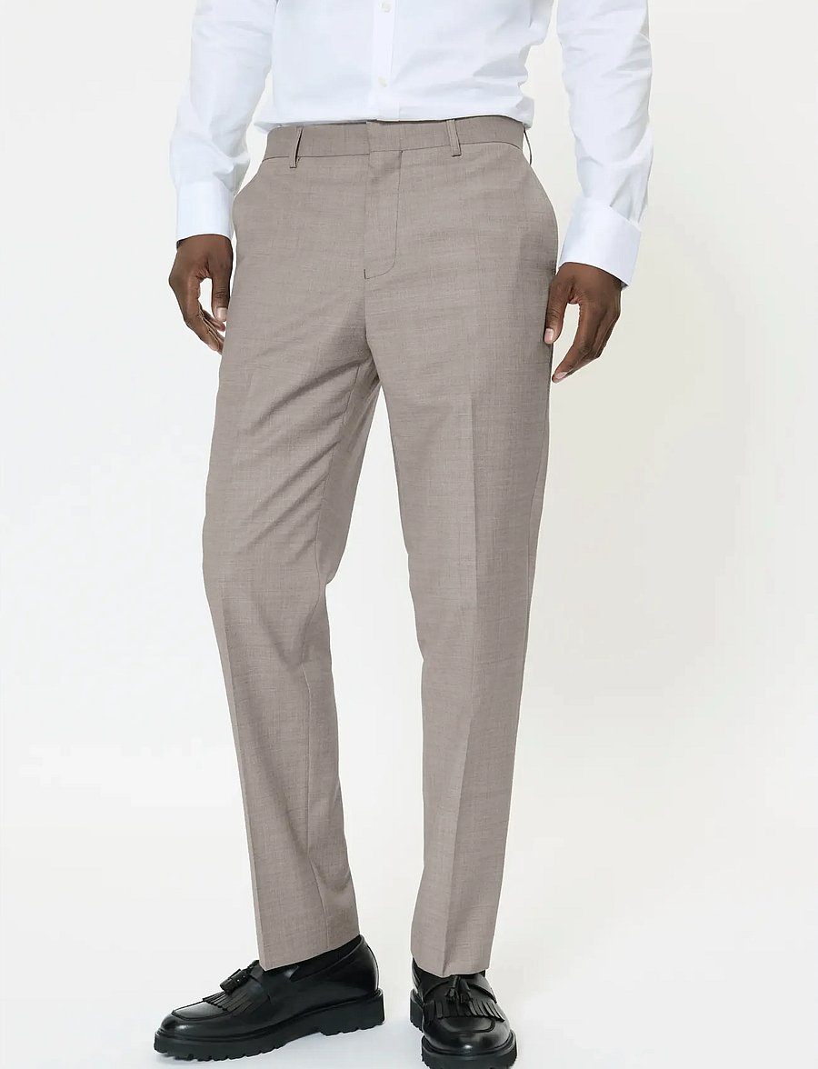Matinique - MAwesley Pant - Ülikonnapüksid - caribou - 0