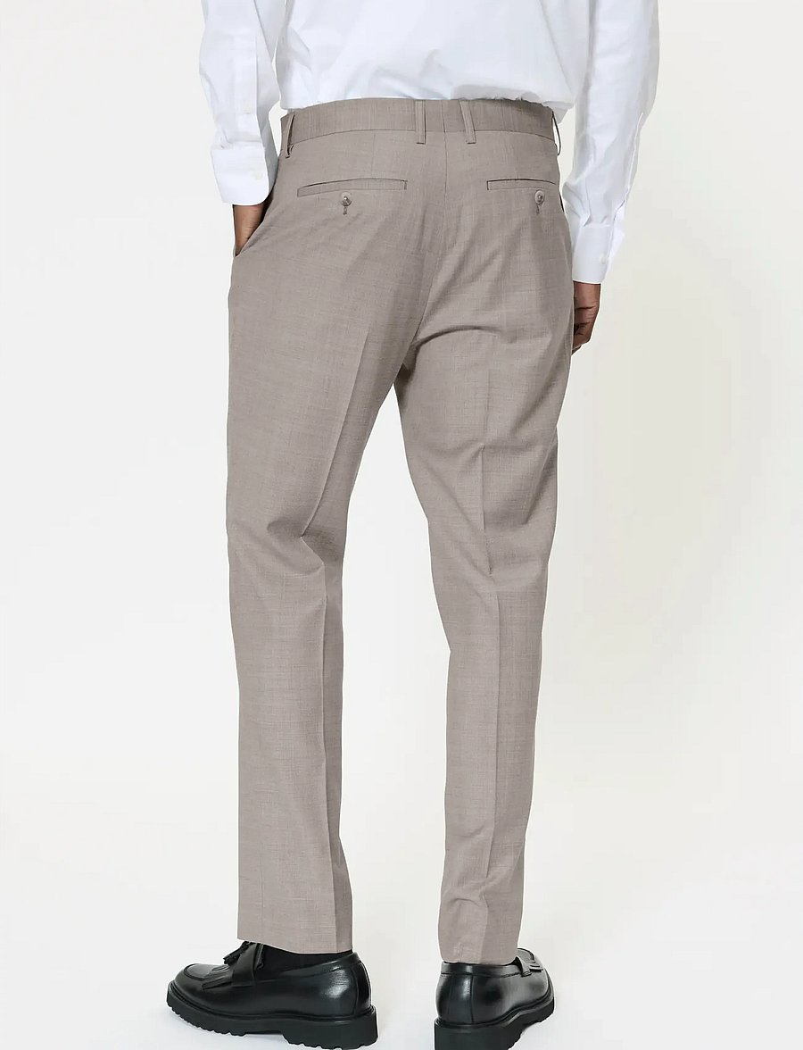 Matinique - MAwesley Pant - Ülikonnapüksid - caribou - 4