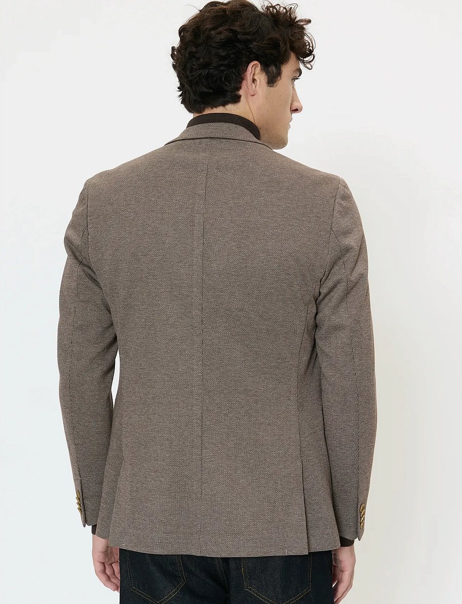 Matinique - MAcharles Jersey - enkeltradede blazere - caribou - 3