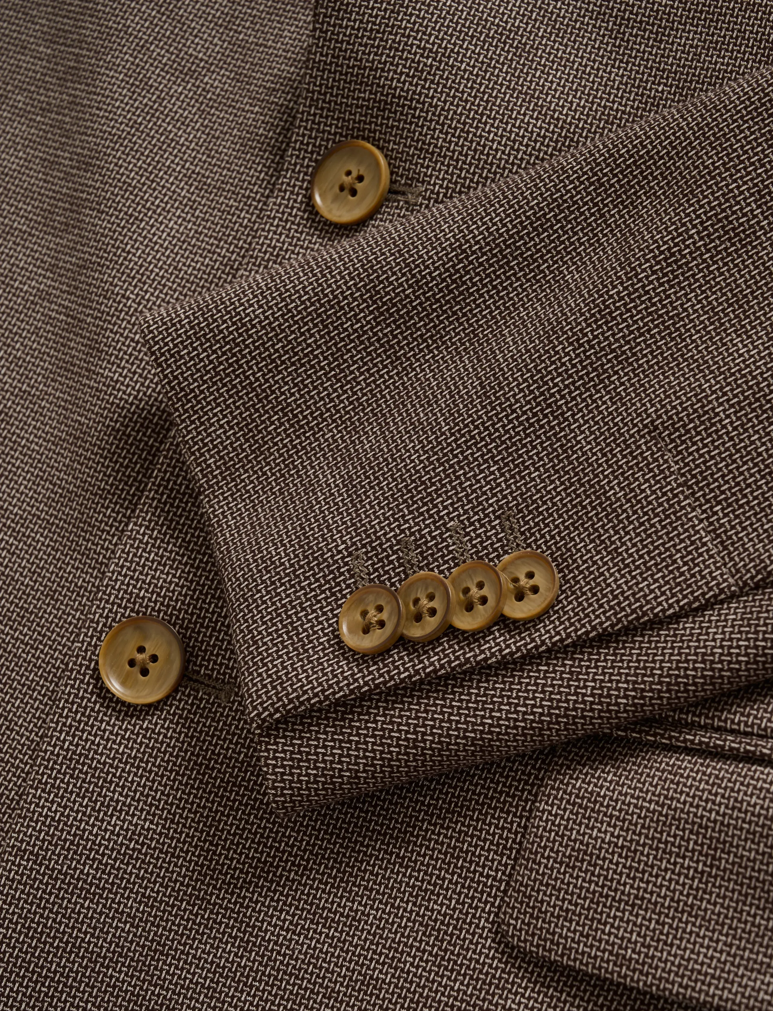 Matinique - MAcharles Jersey - blazers met enkele rij knopen - caribou - 5