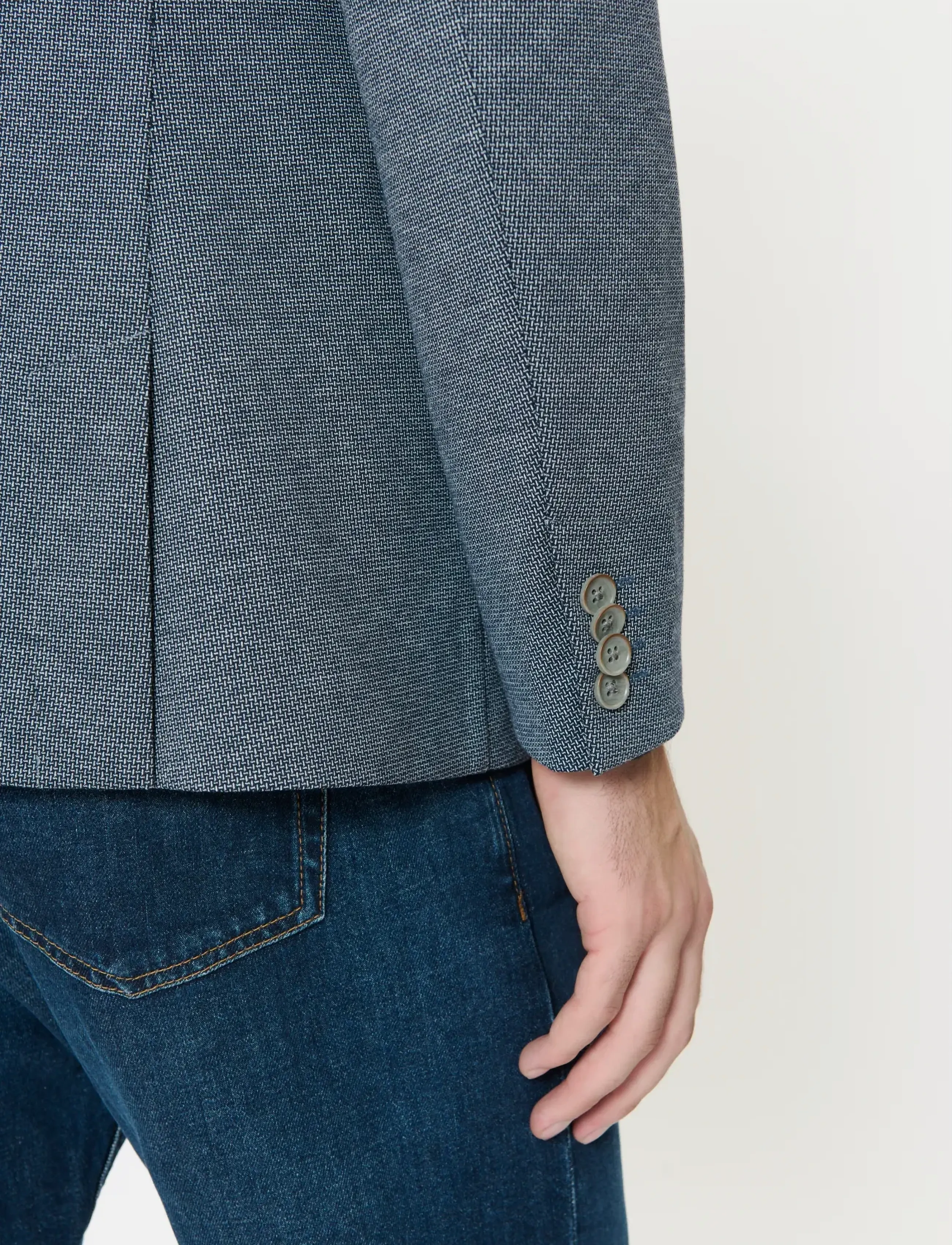 Matinique - MAcharles Jersey - enkeltradede blazere - dark navy - 4