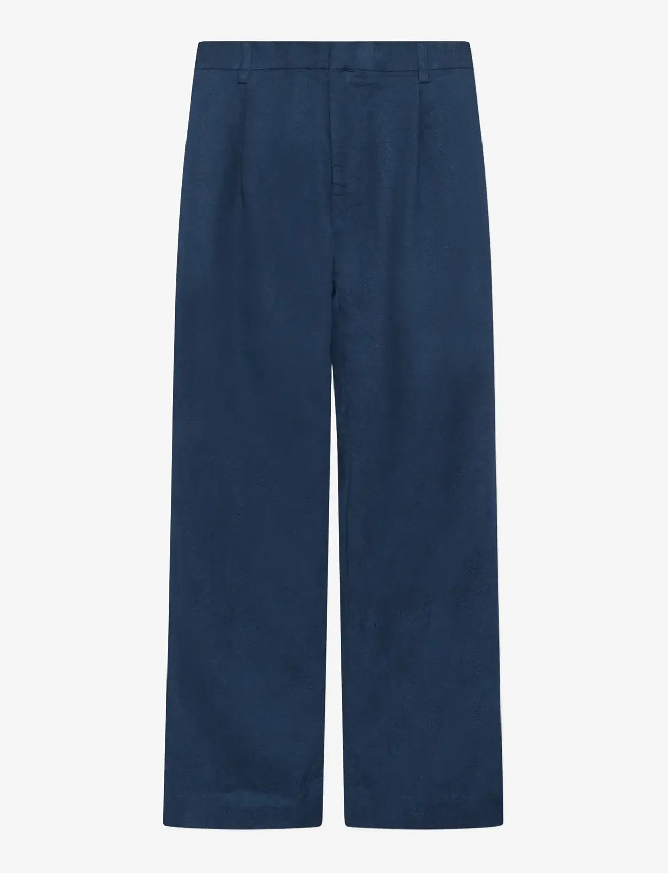 Matinique - MAweller Pant - leinenhosen - dark navy - 1