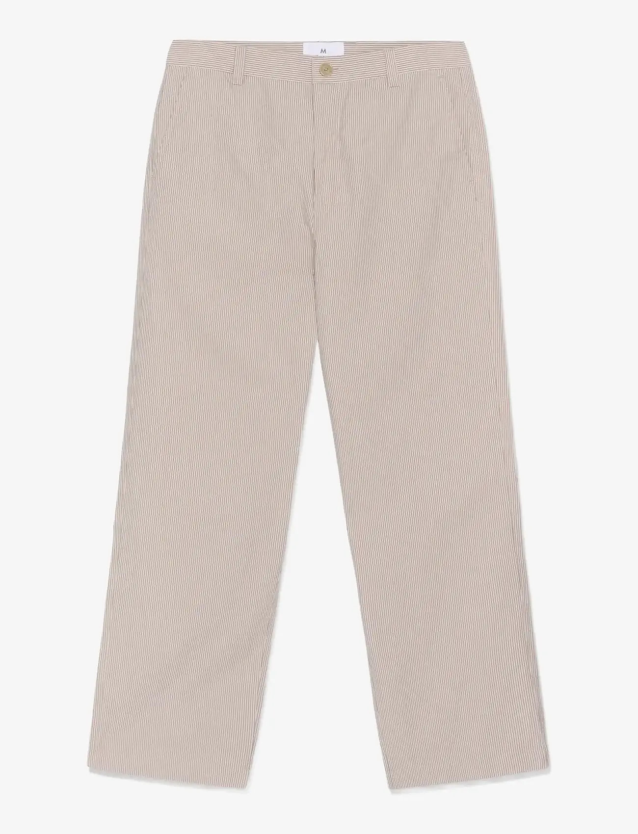 Matinique - MAchino Pant 73 - hørbukser - off white - 1