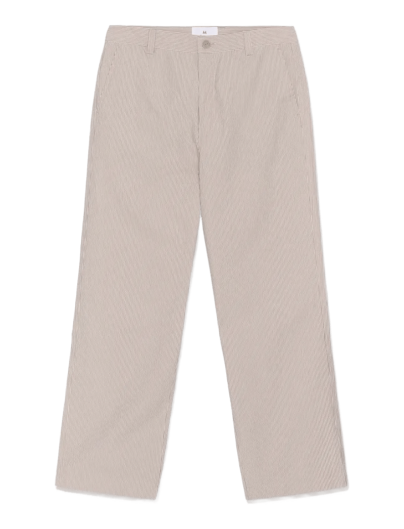 Matinique - MAchino Pant 73 - hørbukser - off white - 1