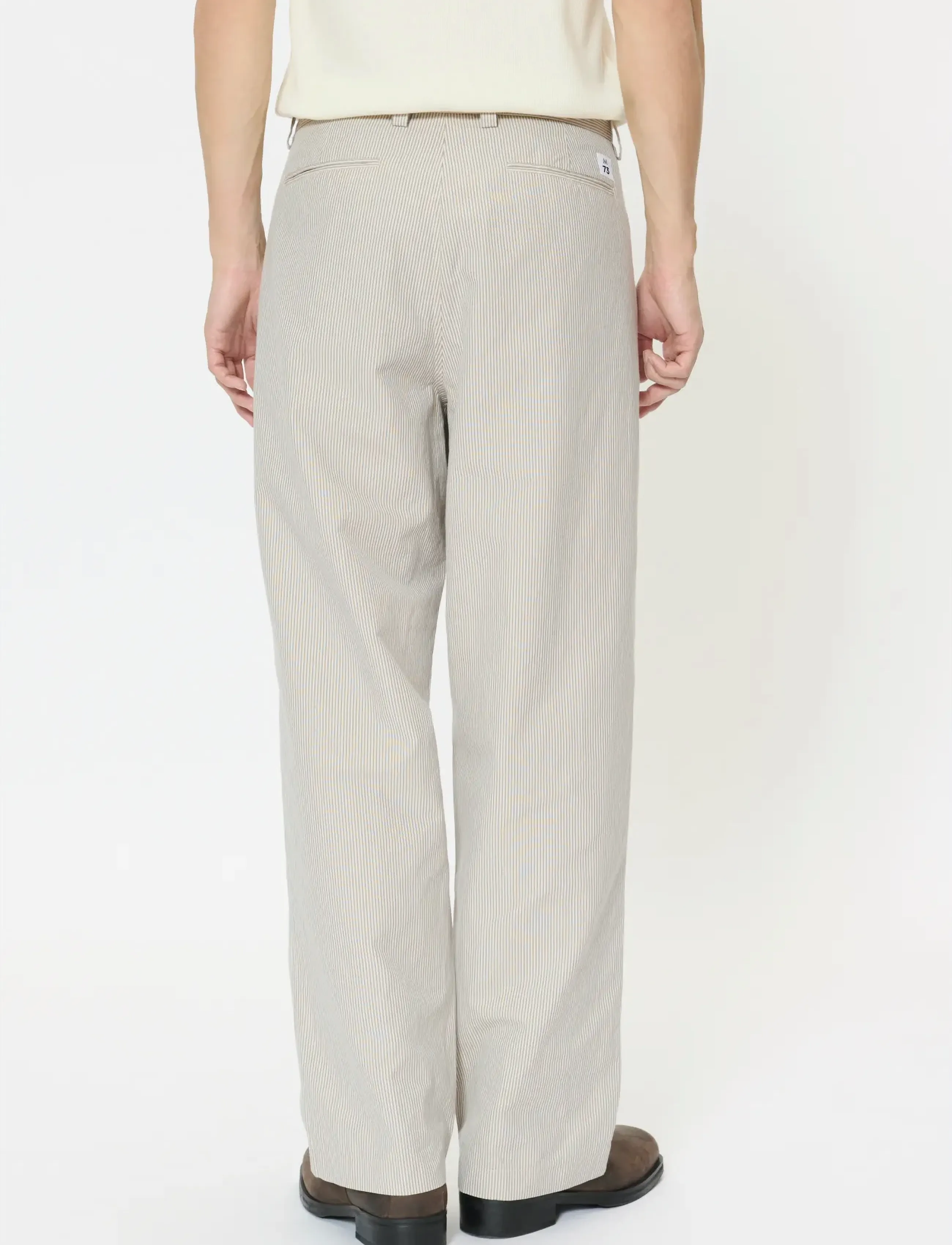 Matinique - MAchino Pant 73 - linen trousers - off white - 3