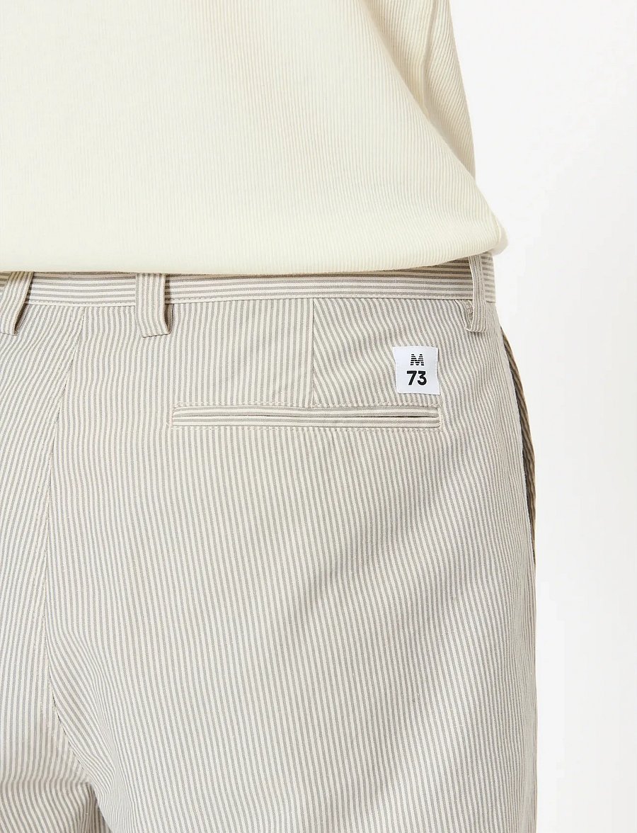 Matinique - MAchino Pant 73 - linnebyxor - off white - 4